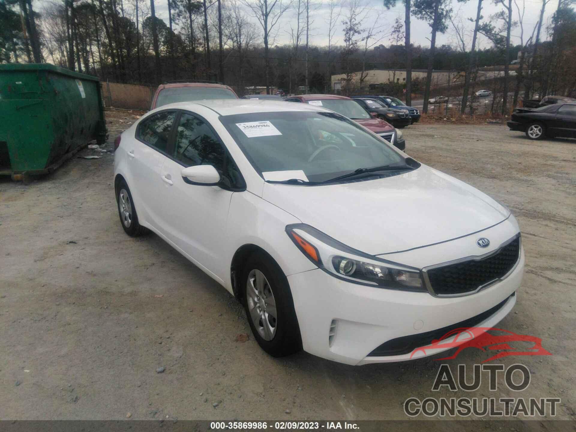 KIA FORTE 2017 - 3KPFK4A70HE043098