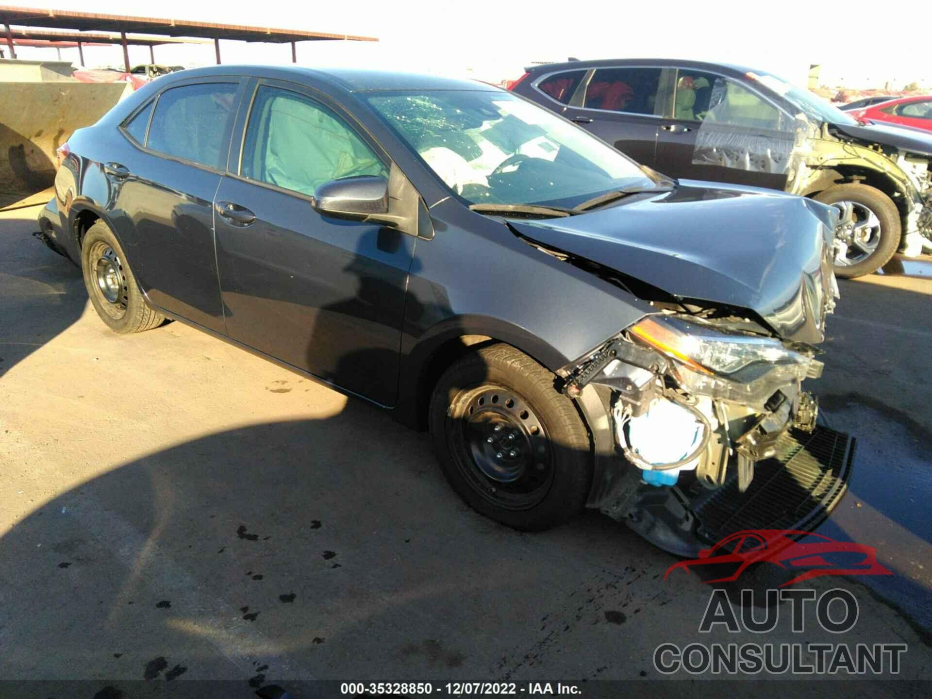 TOYOTA COROLLA 2019 - 5YFBURHE9KP869027