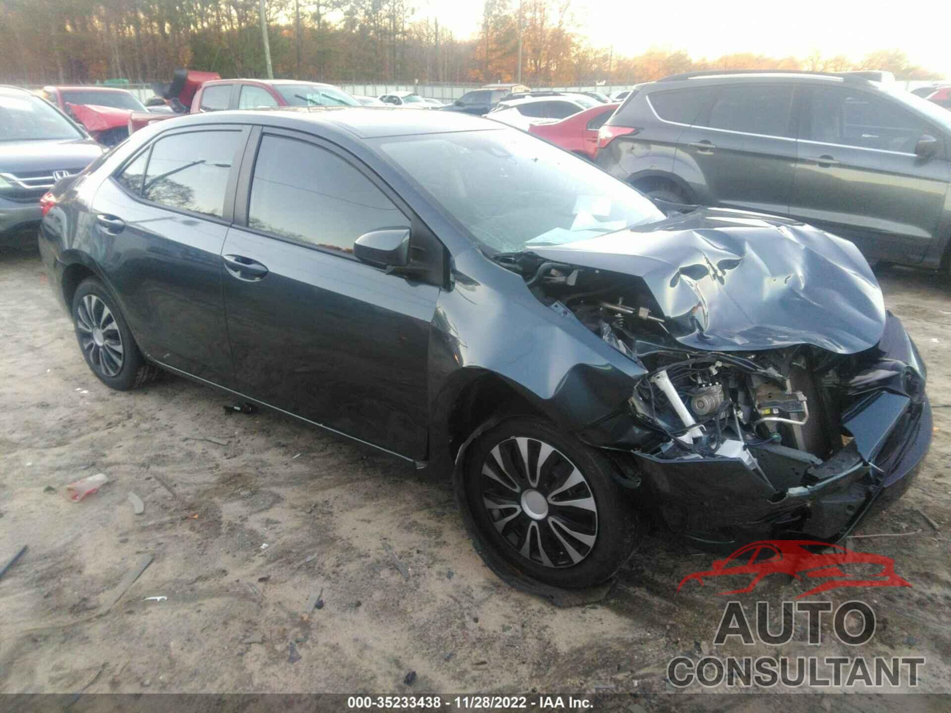 TOYOTA COROLLA 2019 - 5YFBURHE0KP868848
