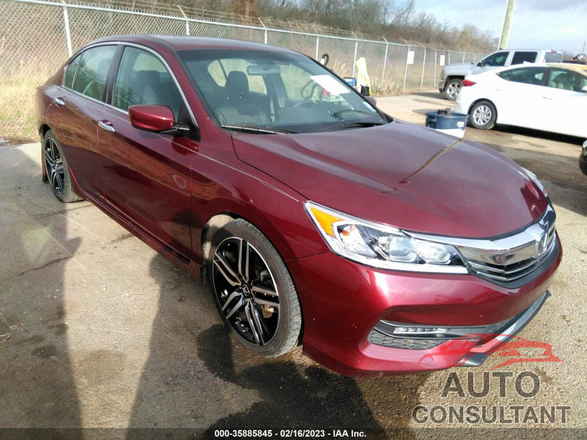 HONDA ACCORD SEDAN 2016 - 1HGCR2F58GA240274