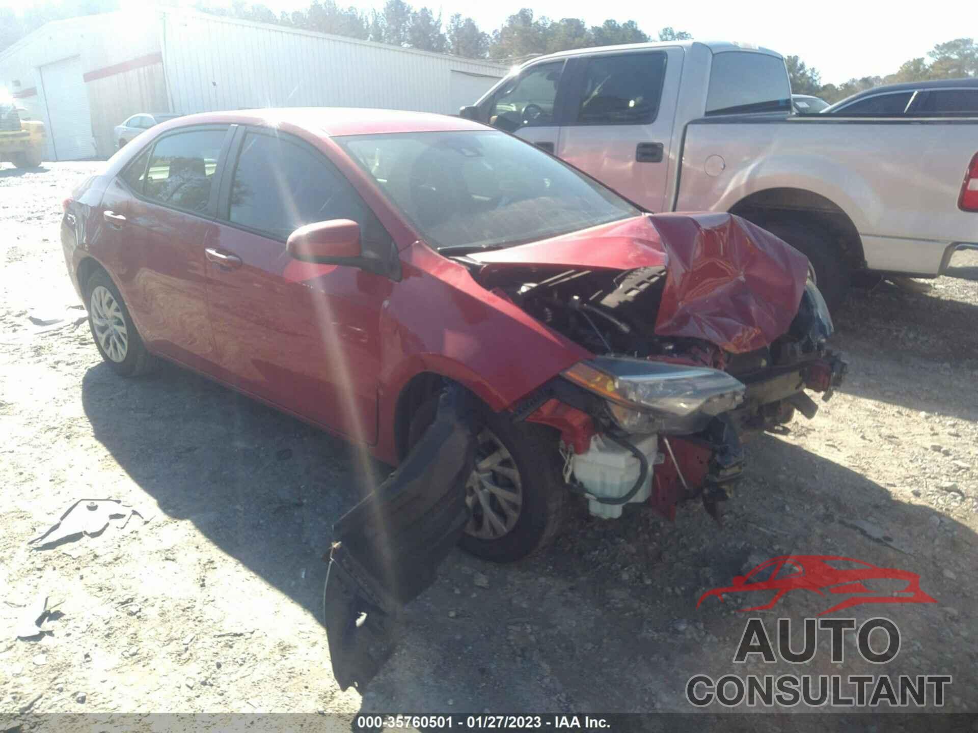 TOYOTA COROLLA 2018 - 2T1BURHE4JC973374