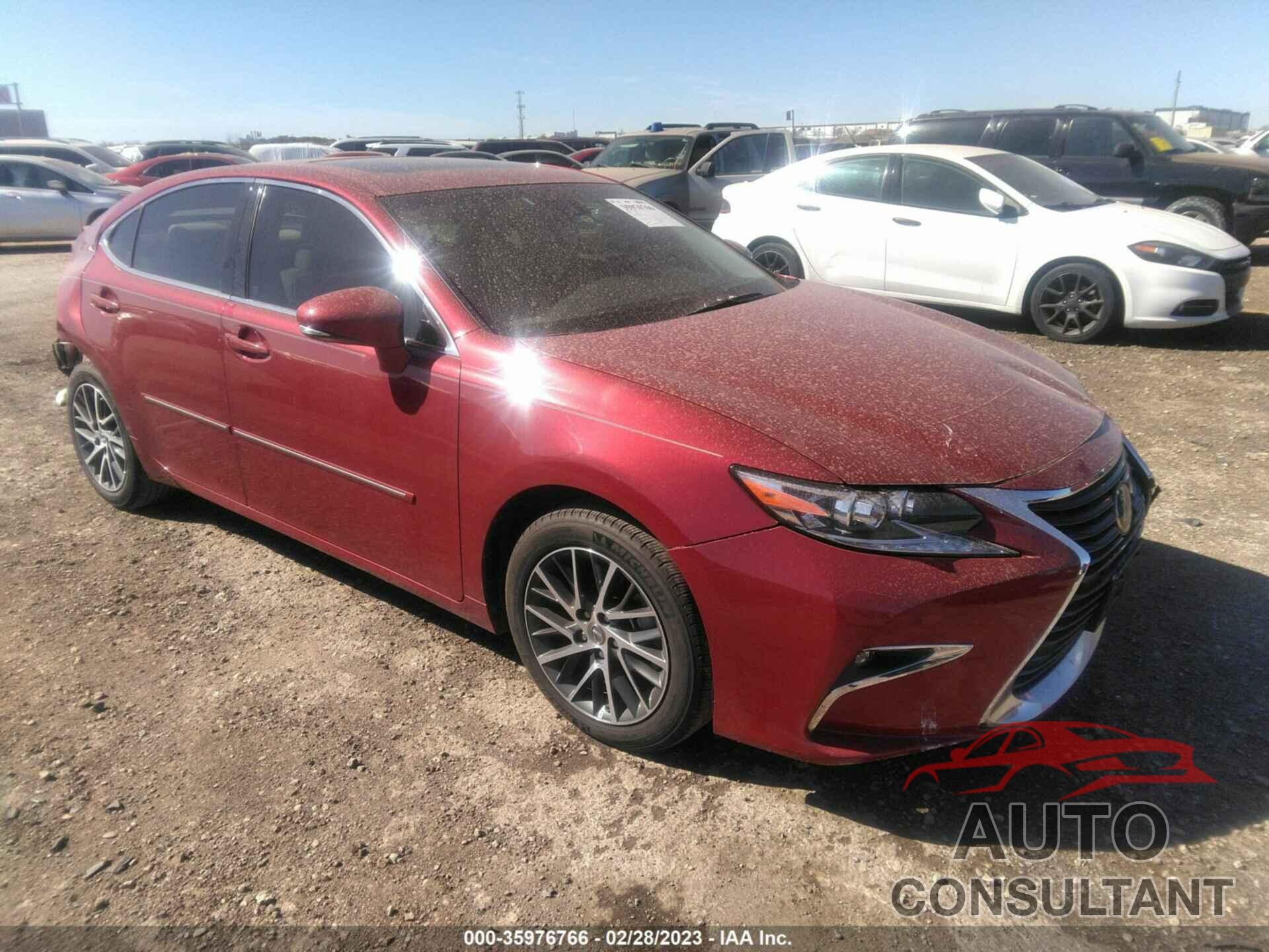 LEXUS ES 2018 - 58ABK1GG1JU088678