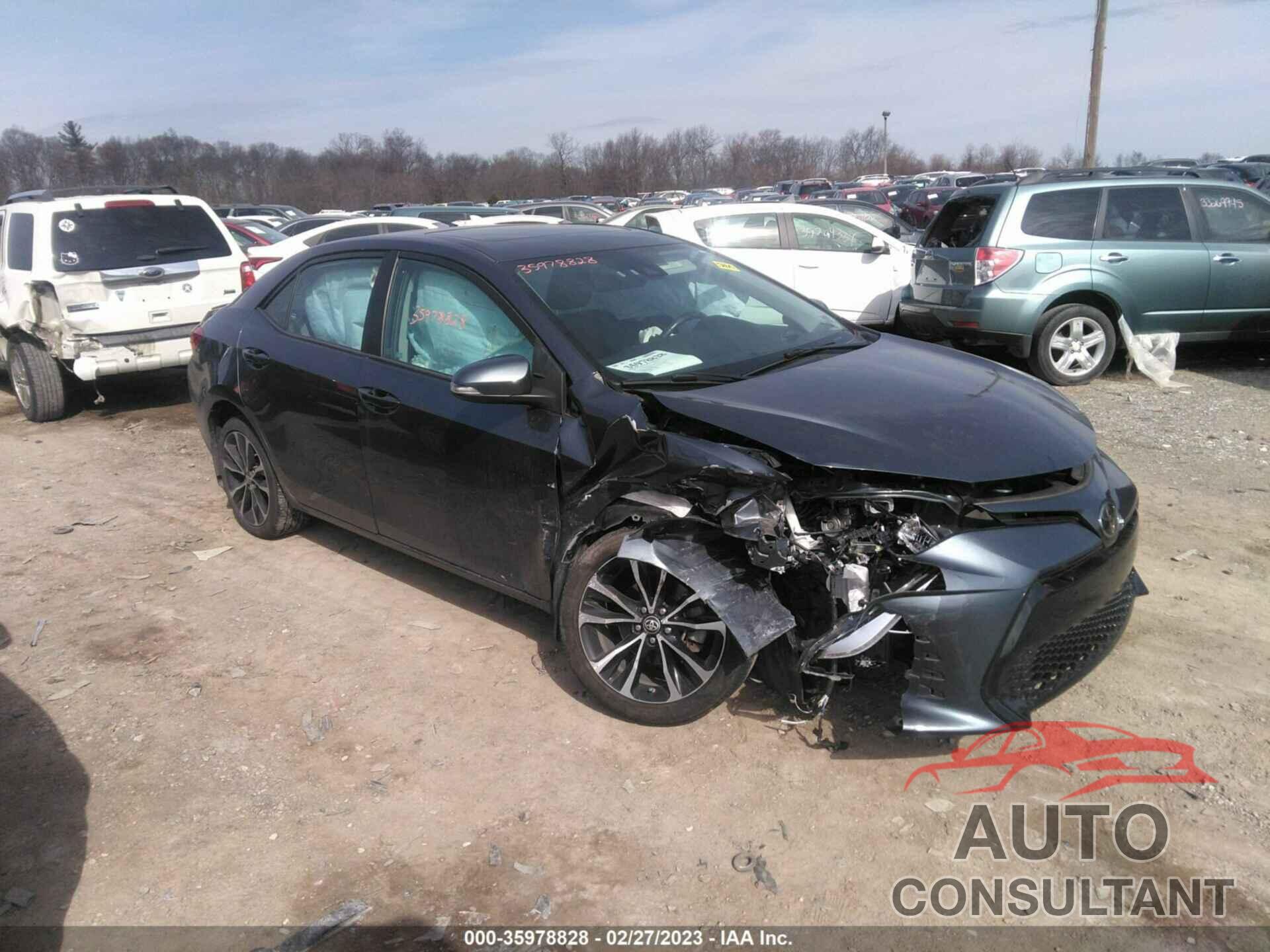 TOYOTA COROLLA 2018 - 2T1BURHE0JC103203