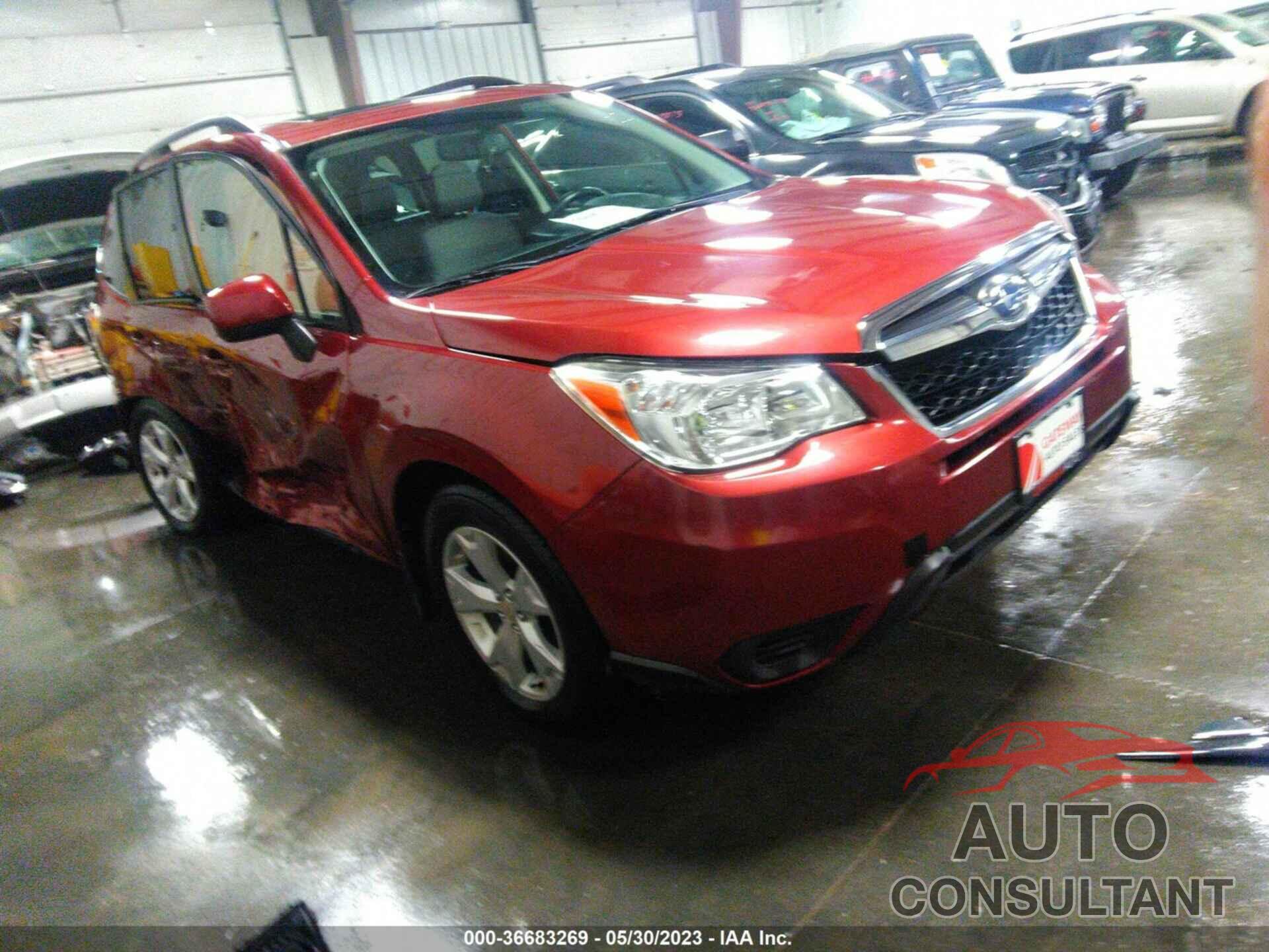 SUBARU FORESTER 2016 - JF2SJADC2GH544318