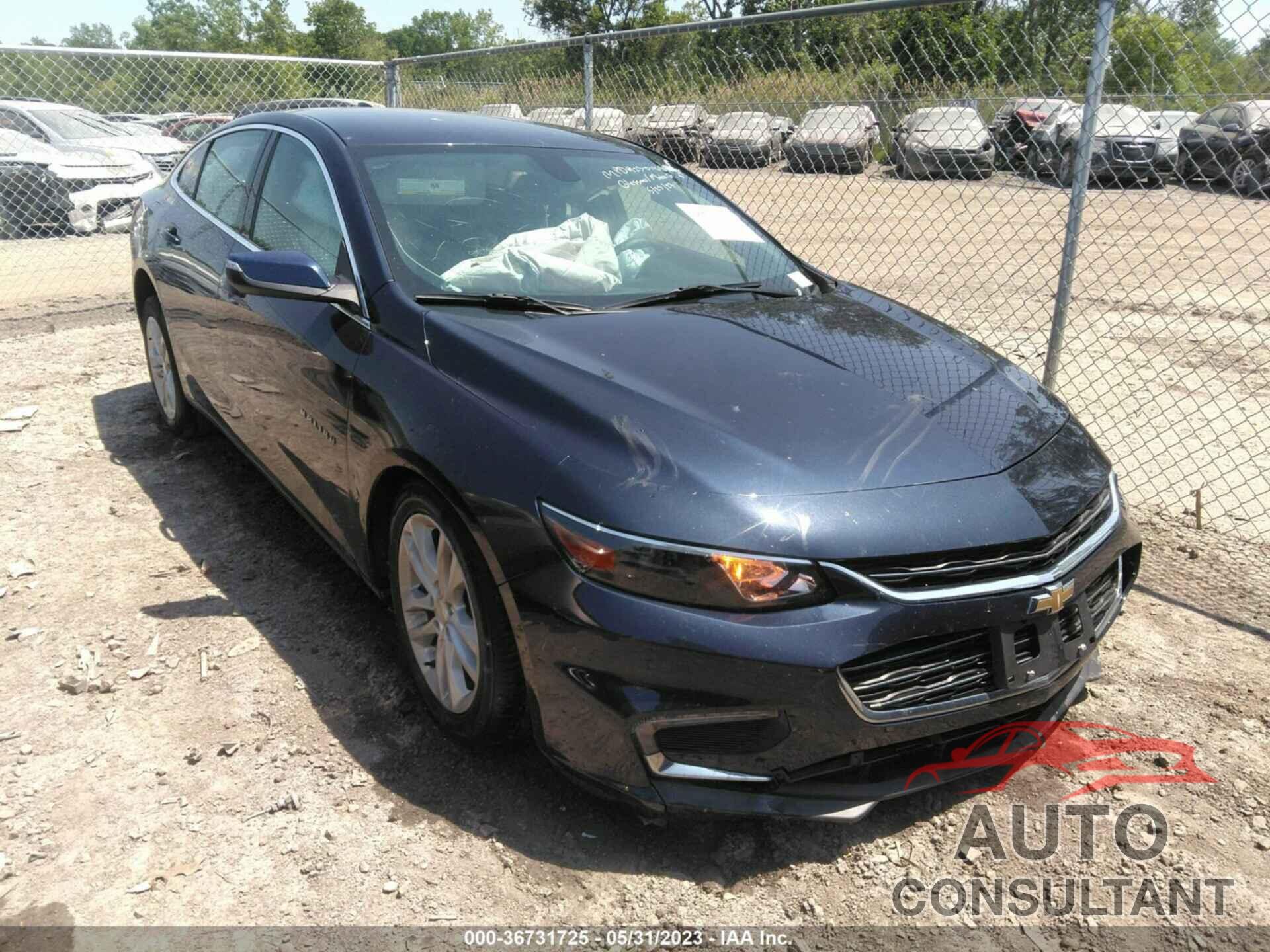 CHEVROLET MALIBU 2017 - 1G1ZE5ST7HF203269