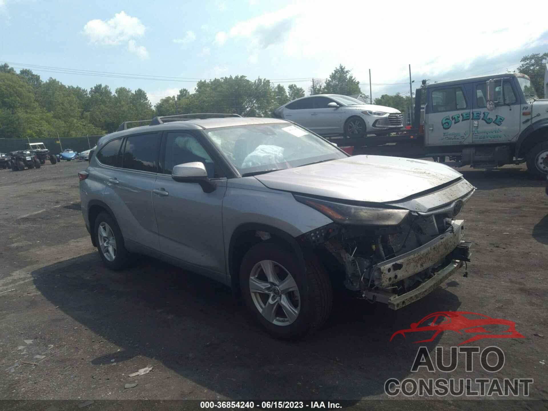 TOYOTA HIGHLANDER 2022 - 5TDBZRBH6NS597701
