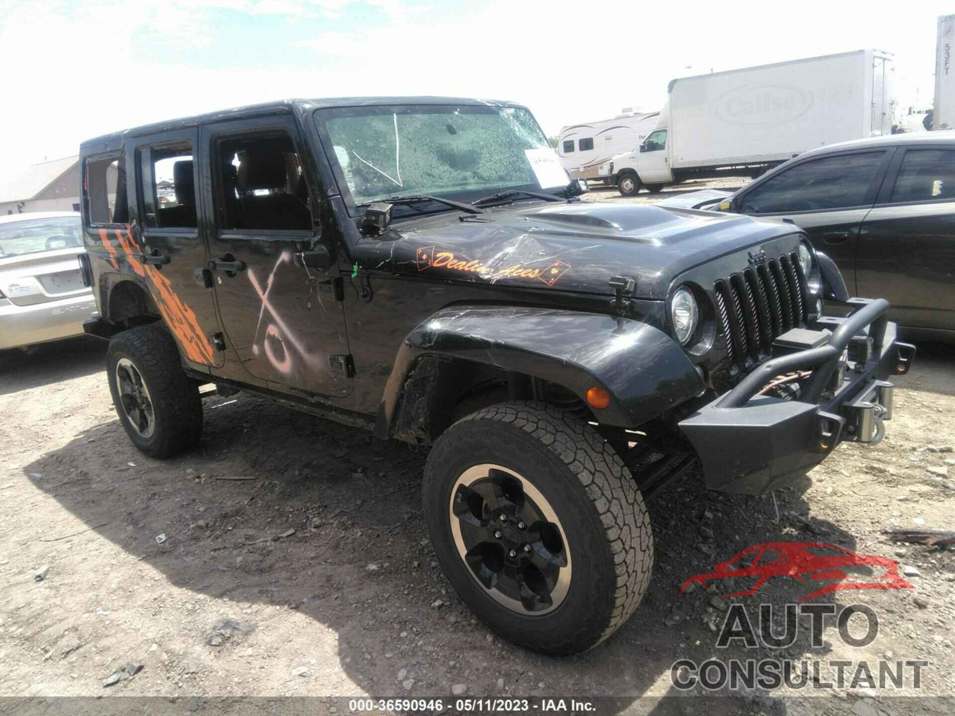 JEEP WRANGLER UNLIMITED 2017 - 1C4BJWEG6HL620750