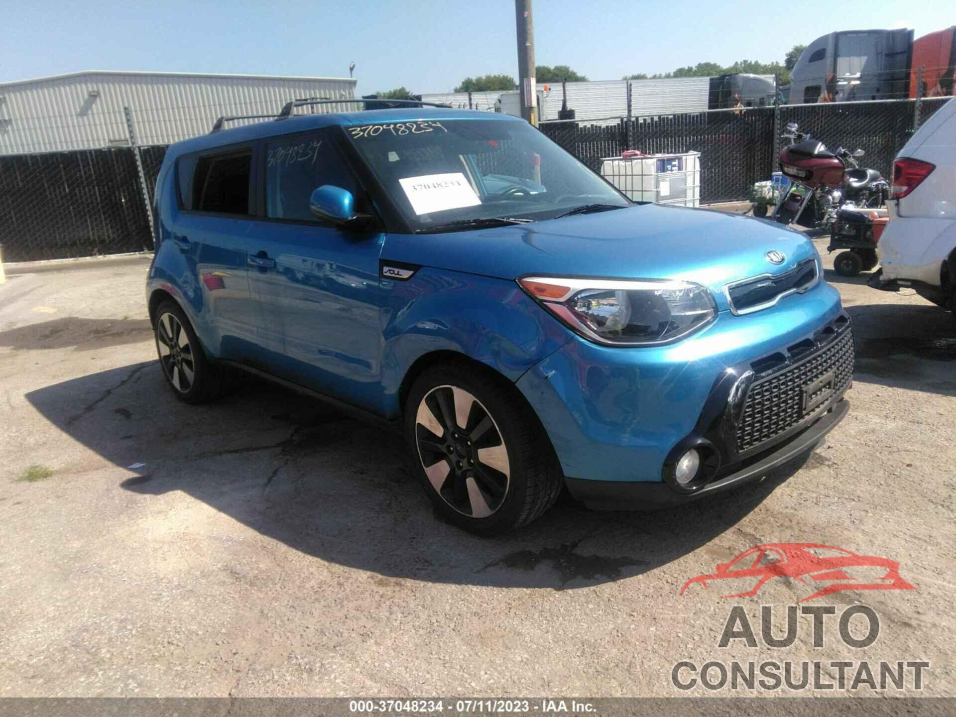 KIA SOUL 2016 - KNDJP3A57G7298043