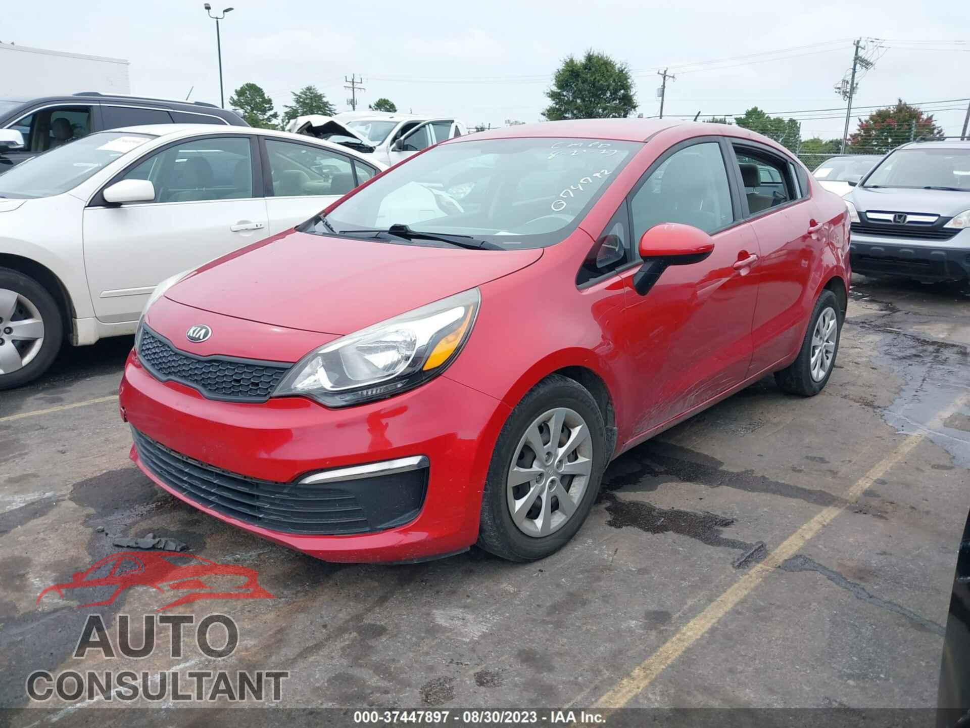 KIA RIO 2017 - KNADM4A34H6074792