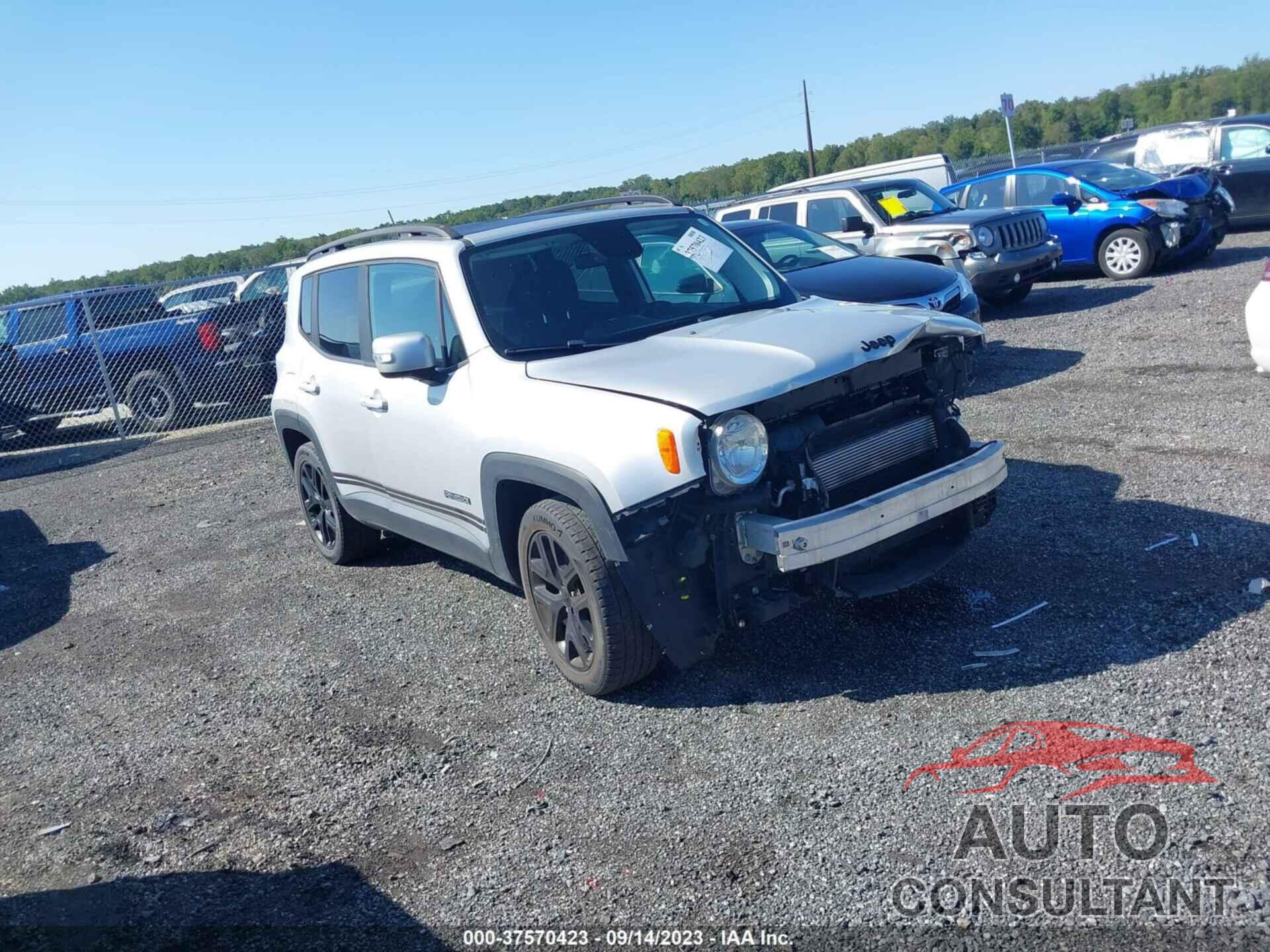 JEEP RENEGADE 2017 - ZACCJABB7HPF02878