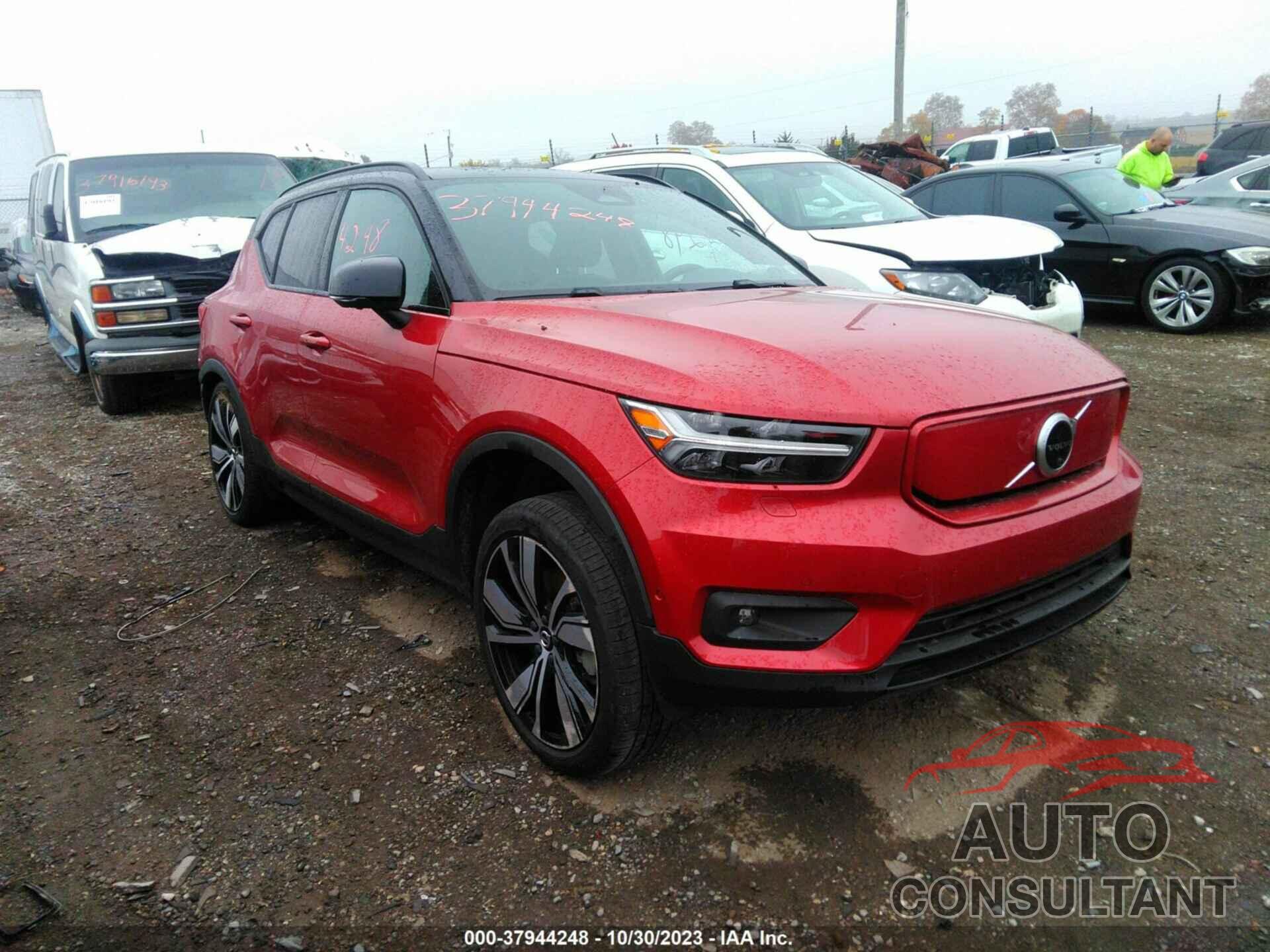 VOLVO XC40 RECHARGE PURE 2022 - YV4ED3UB4N2702242