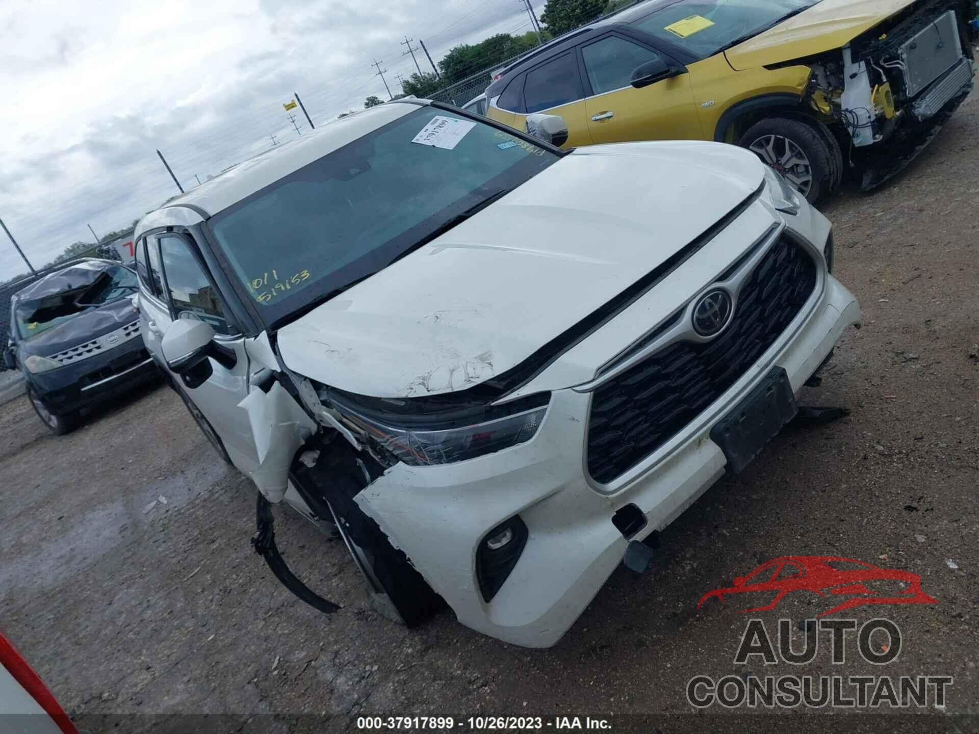 TOYOTA HIGHLANDER 2021 - 5TDZZRAH9MS519153