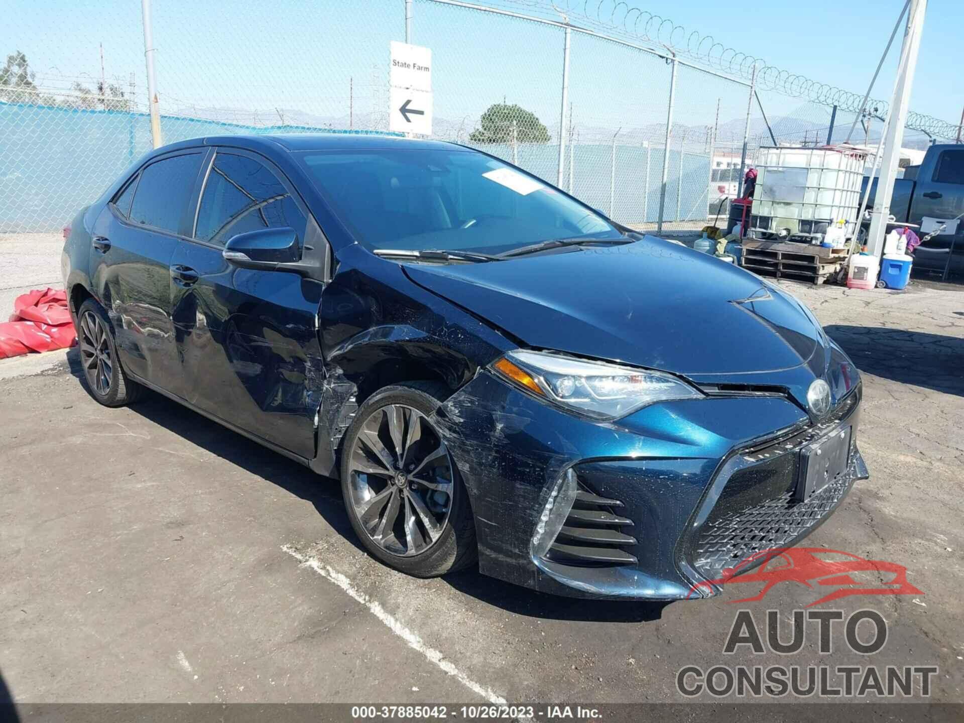 TOYOTA COROLLA 2019 - 2T1BURHE7KC131520