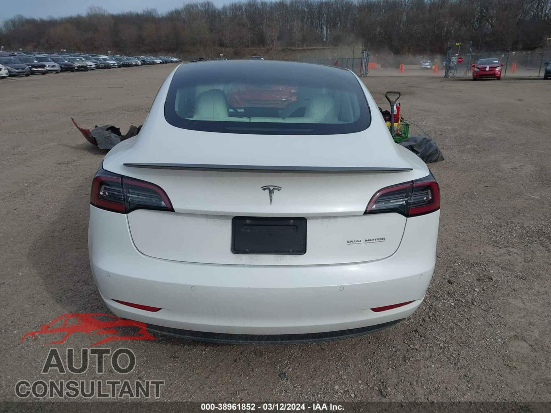 TESLA MODEL 3 2021 - 5YJ3E1ECXMF925576