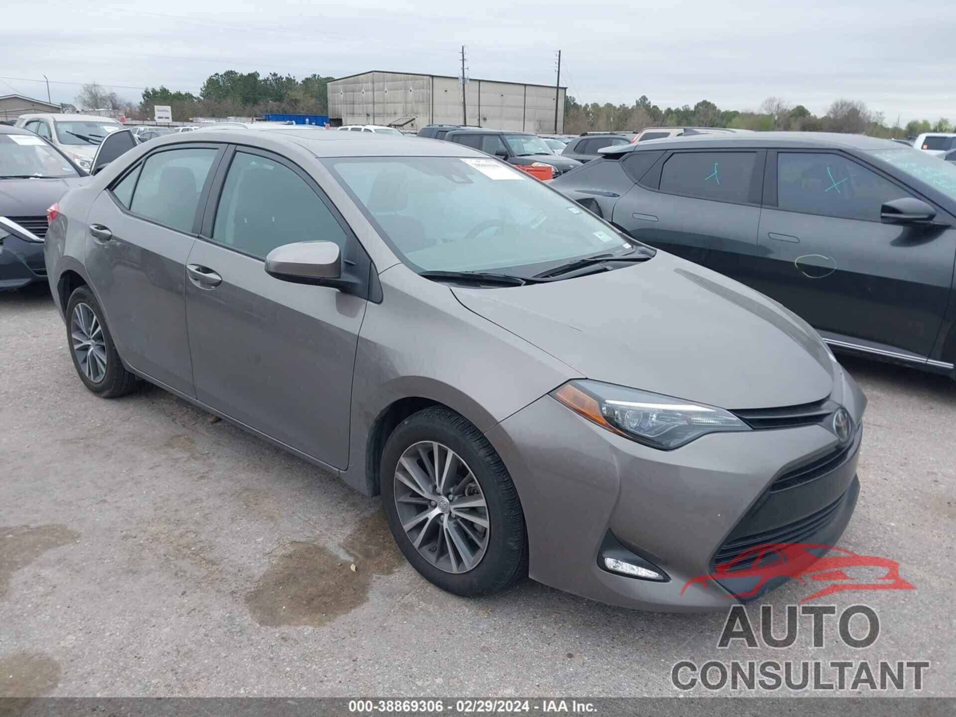 TOYOTA COROLLA 2019 - 2T1BURHE2KC221819