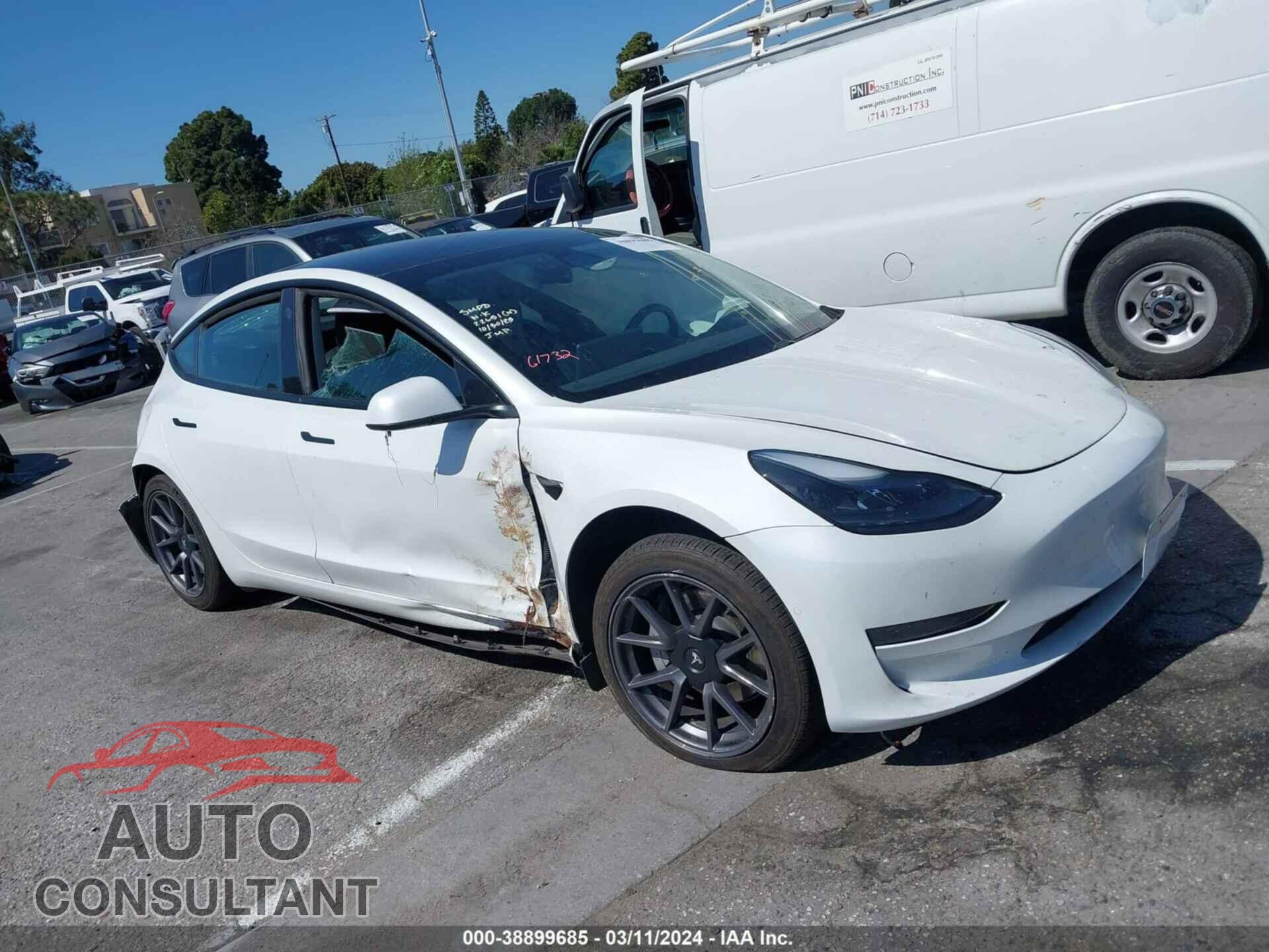 TESLA MODEL 3 2021 - 5YJ3E1EA4MF961732