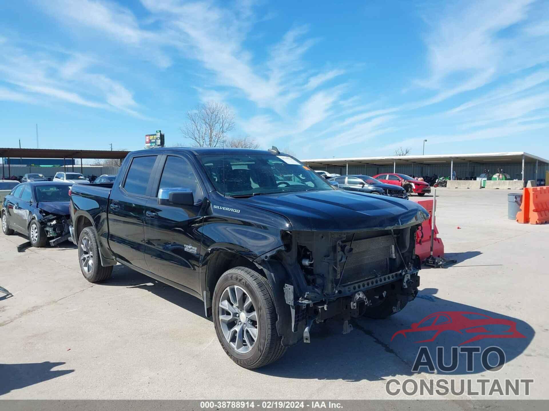 CHEVROLET SILVERADO 1500 2020 - 3GCPWCED0LG289021