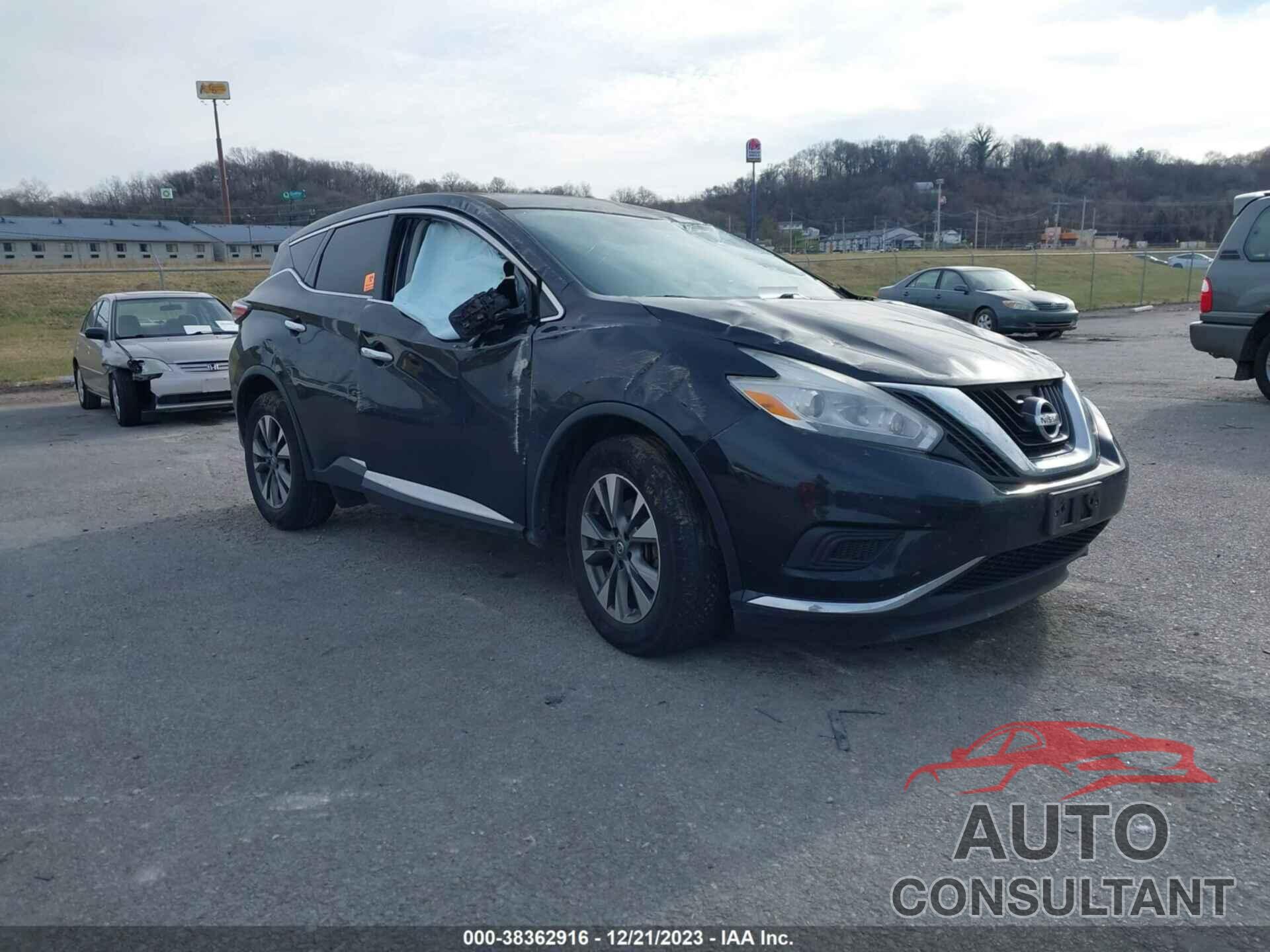 NISSAN MURANO 2016 - 5N1AZ2MGXGN108132