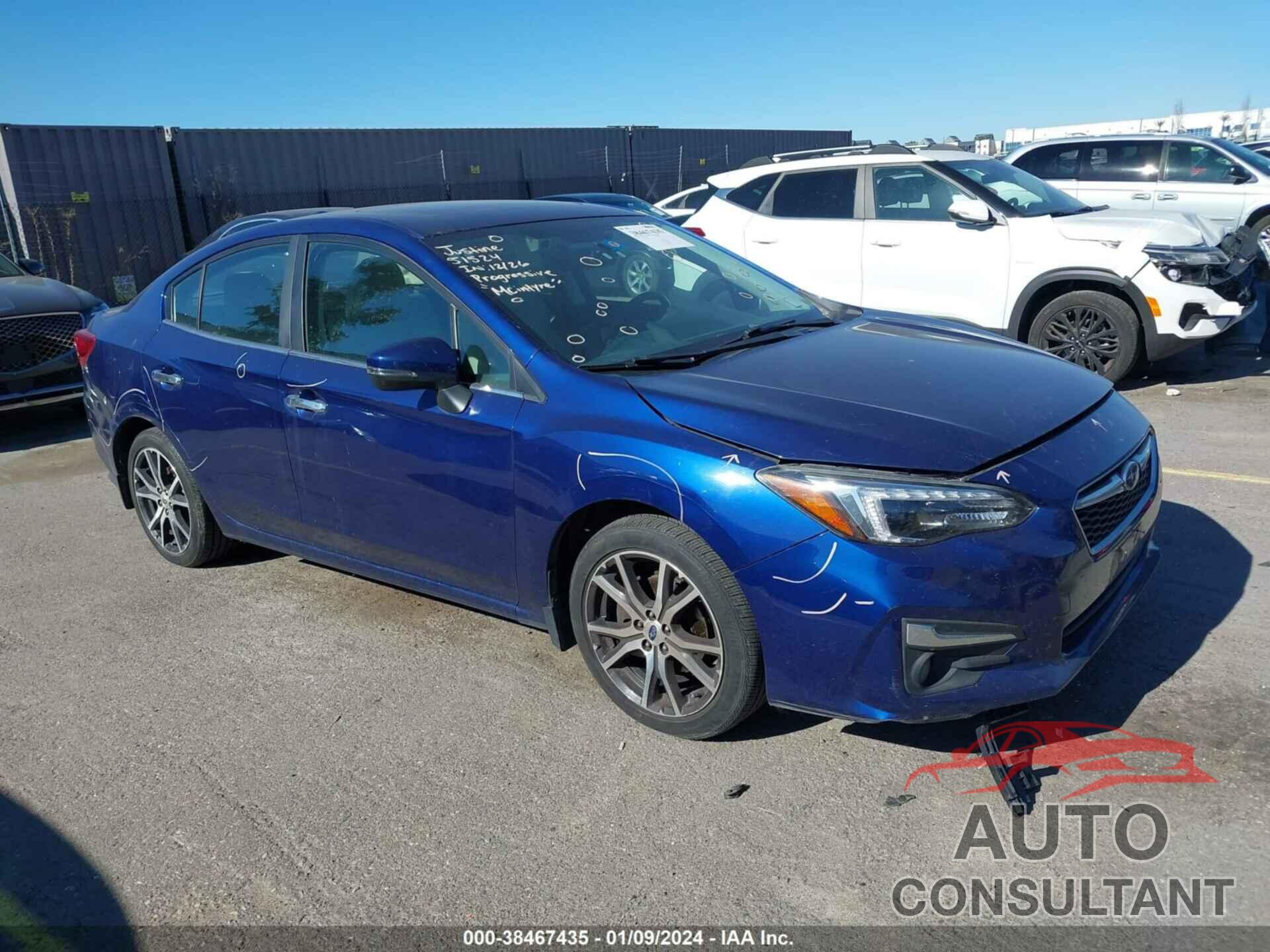 SUBARU IMPREZA 2018 - 4S3GKAT61J3605952