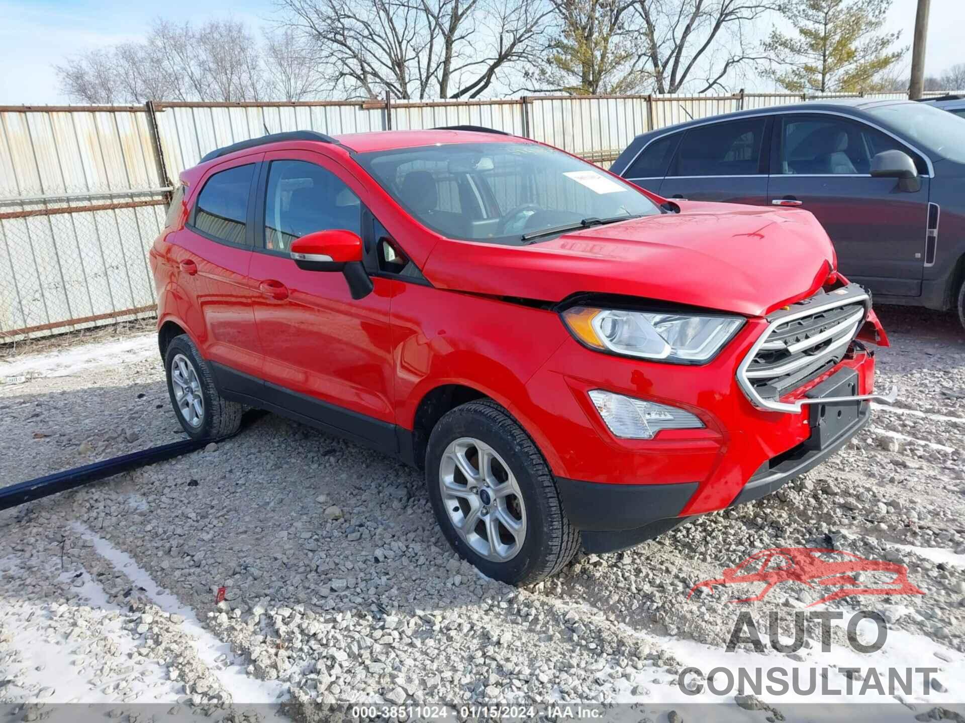 FORD ECOSPORT 2020 - MAJ6S3GLXLC353537