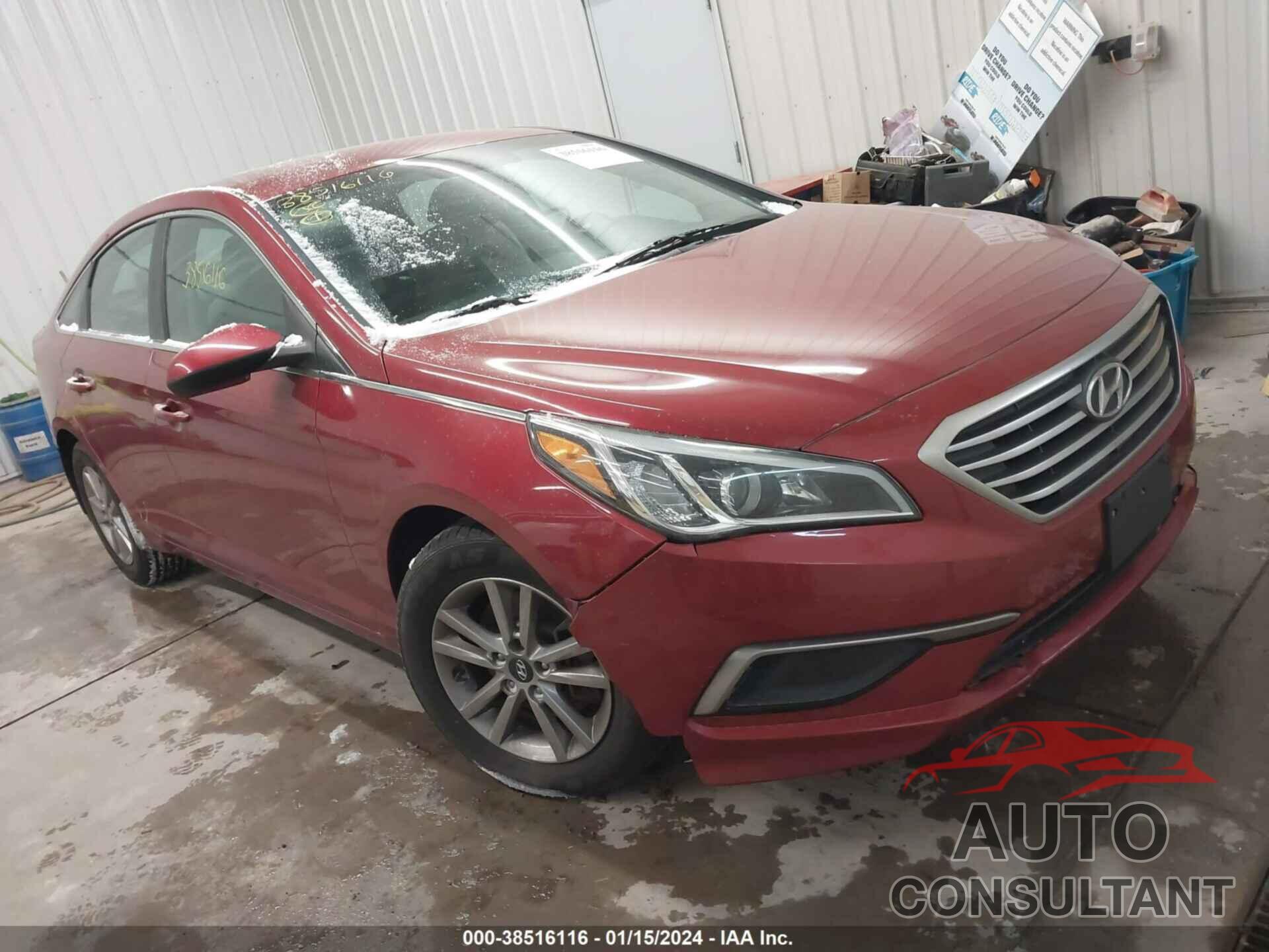 HYUNDAI SONATA 2016 - 5NPE24AFXGH408416
