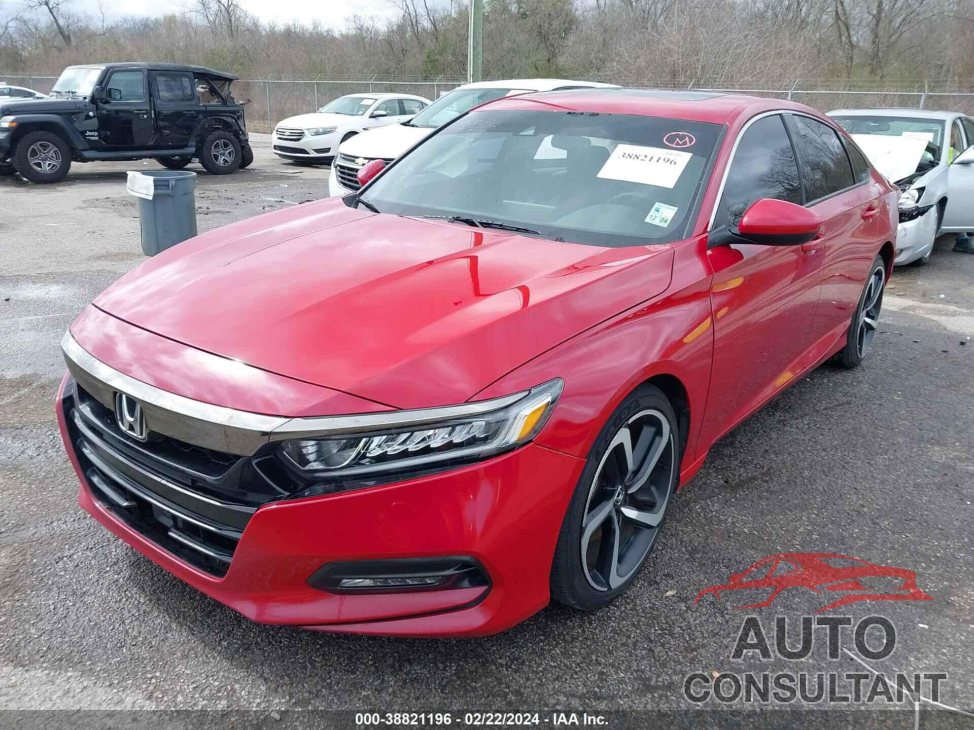 HONDA ACCORD 2018 - 1HGCV2F39JA045785