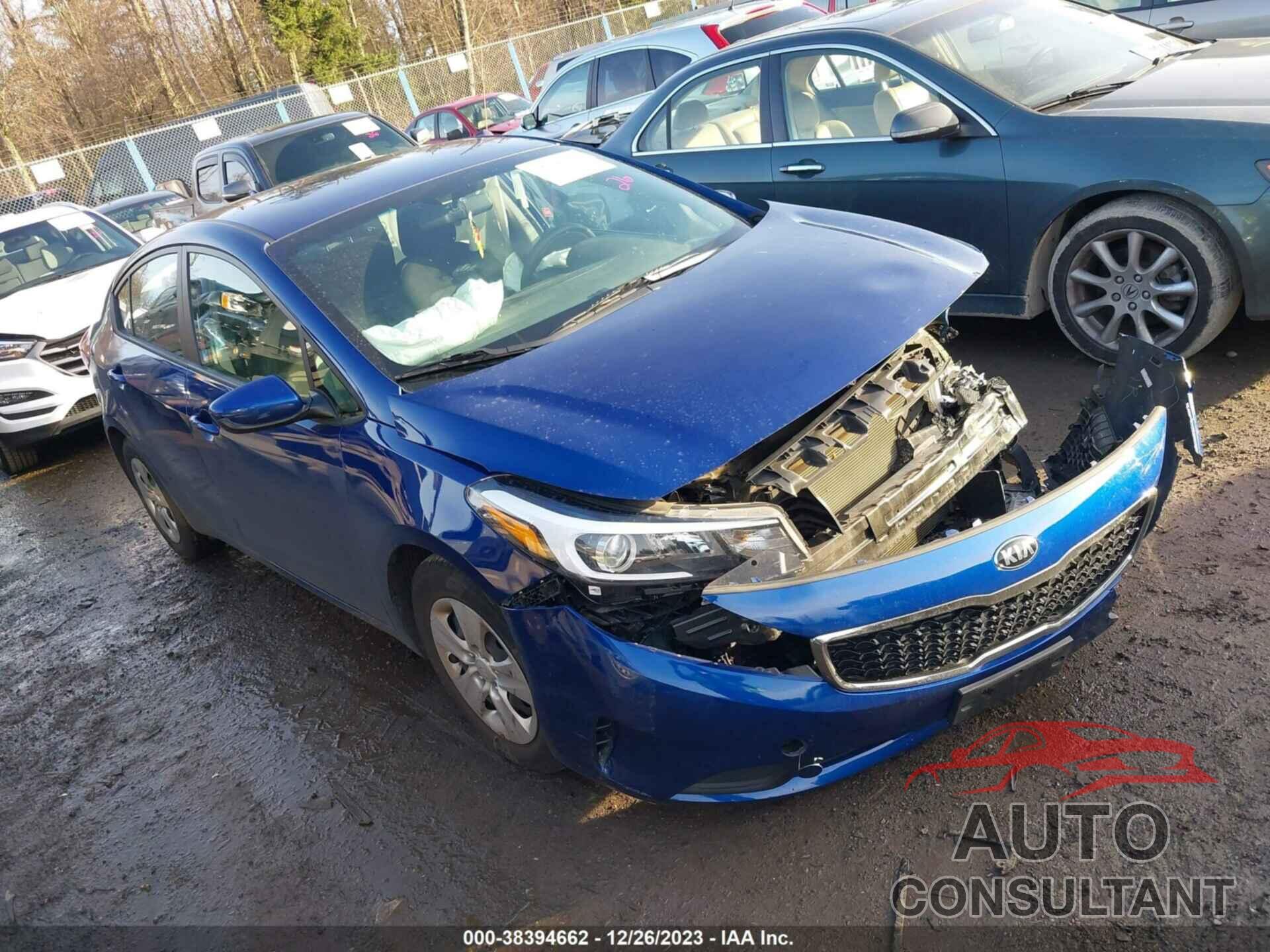 KIA FORTE 2017 - 3KPFK4A7XHE143435