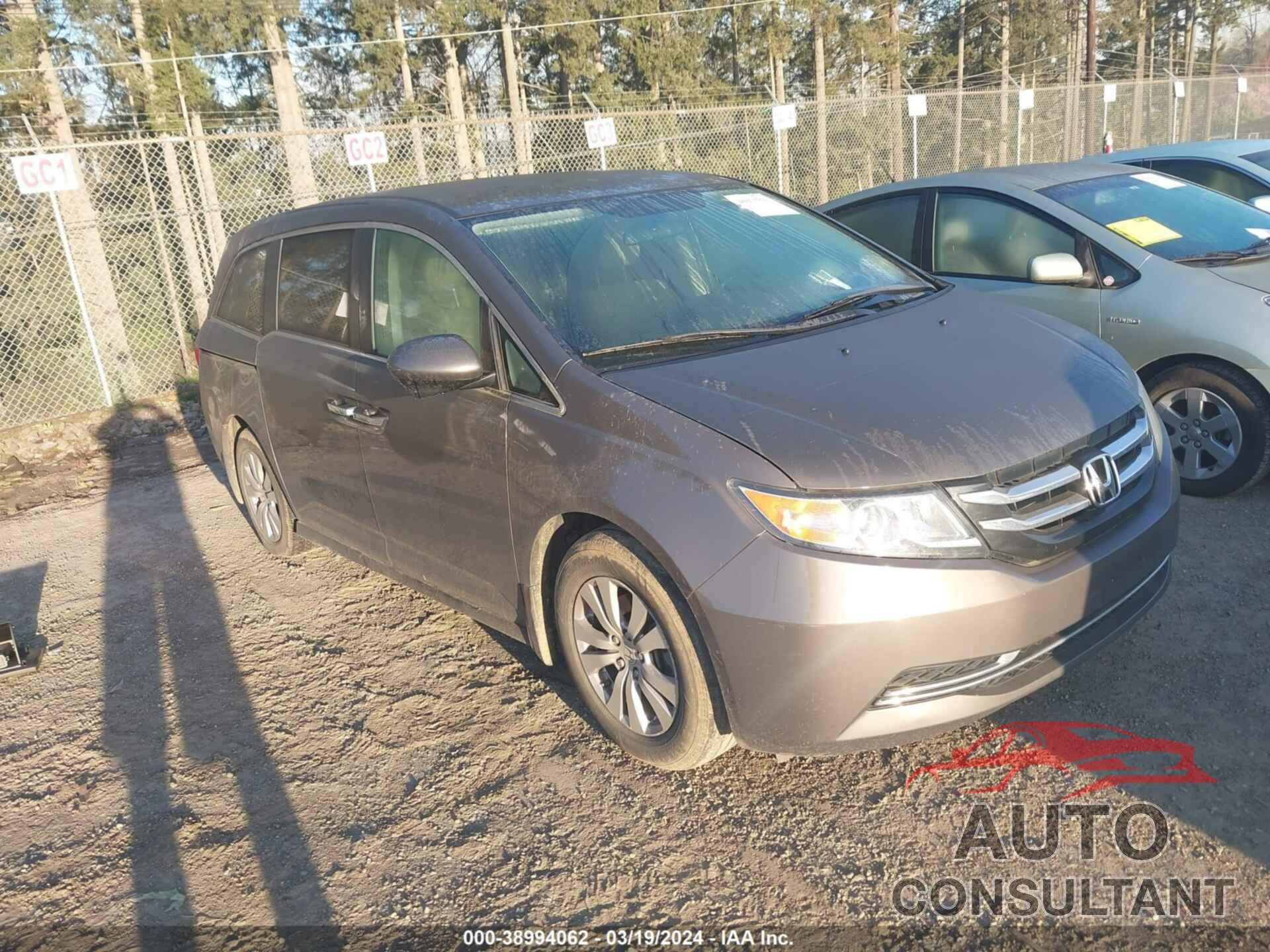 HONDA ODYSSEY 2016 - 5FNRL5H34GB005479