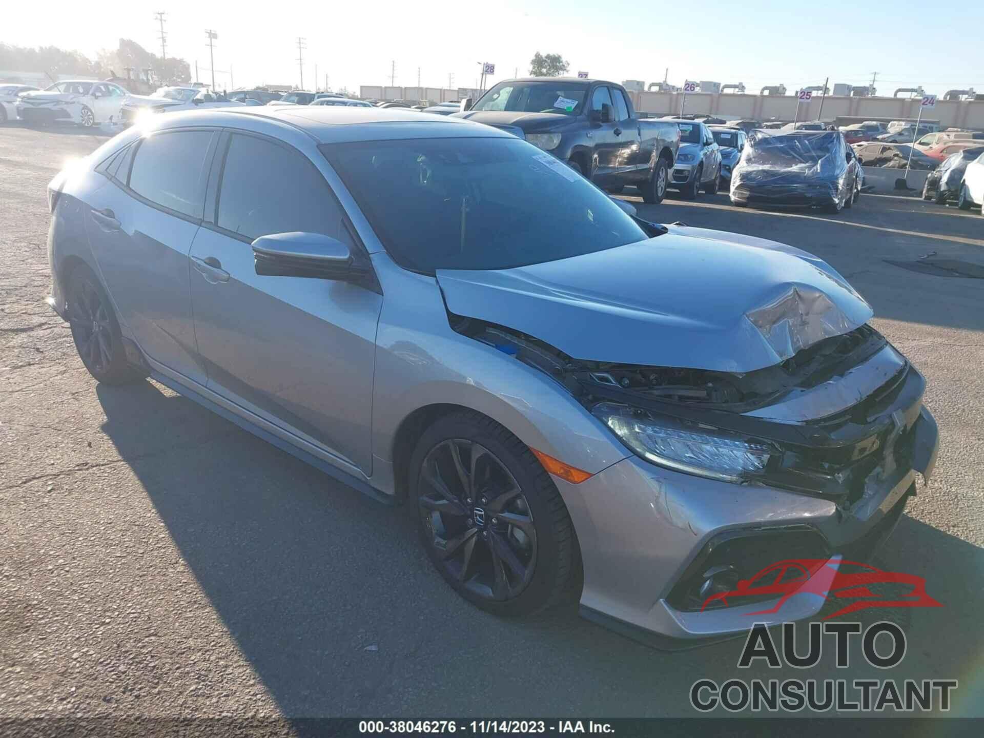 HONDA CIVIC HATCHBACK 2019 - SHHFK7H98KU421175