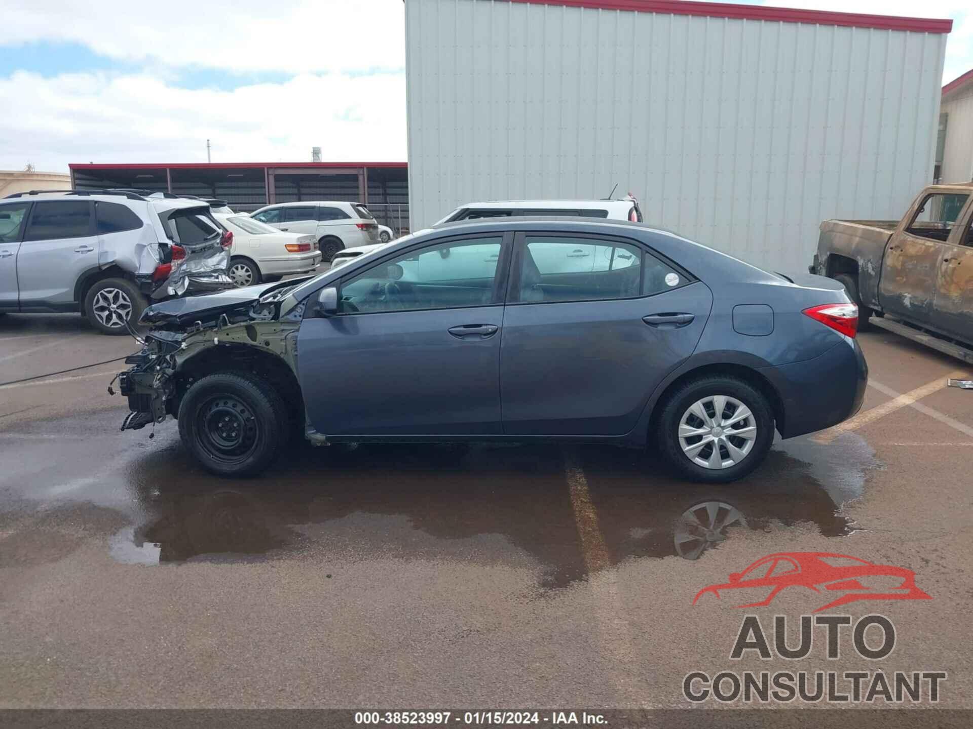 TOYOTA COROLLA 2016 - 5YFBURHE7GP514526