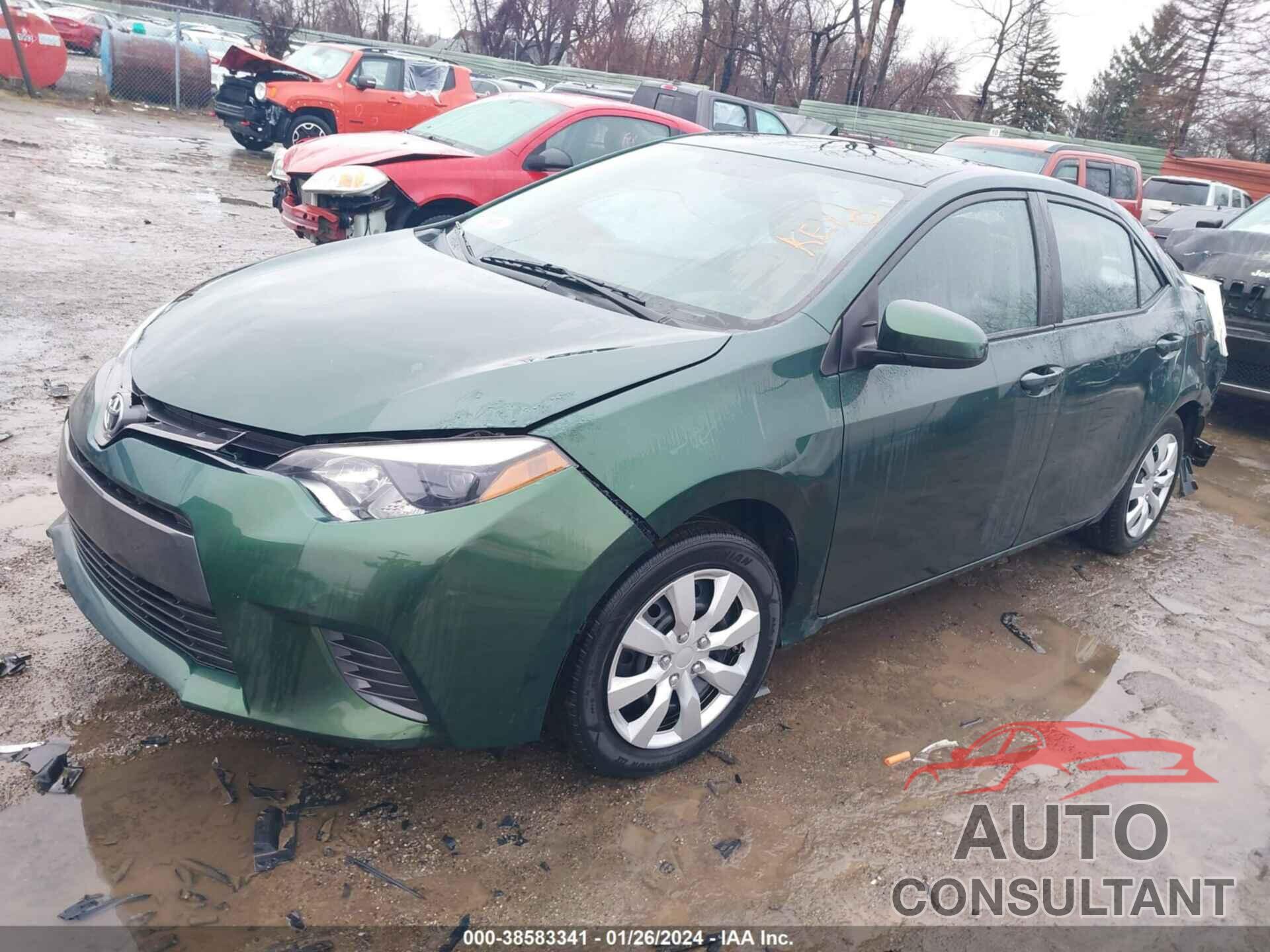 TOYOTA COROLLA 2016 - 2T1BURHE7GC610382