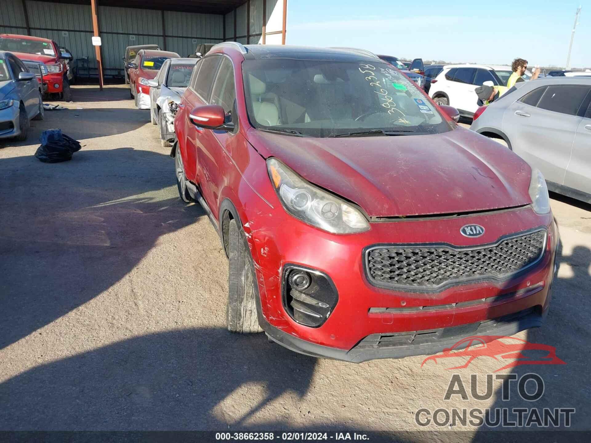 KIA SPORTAGE 2017 - KNDPN3AC2H7289931