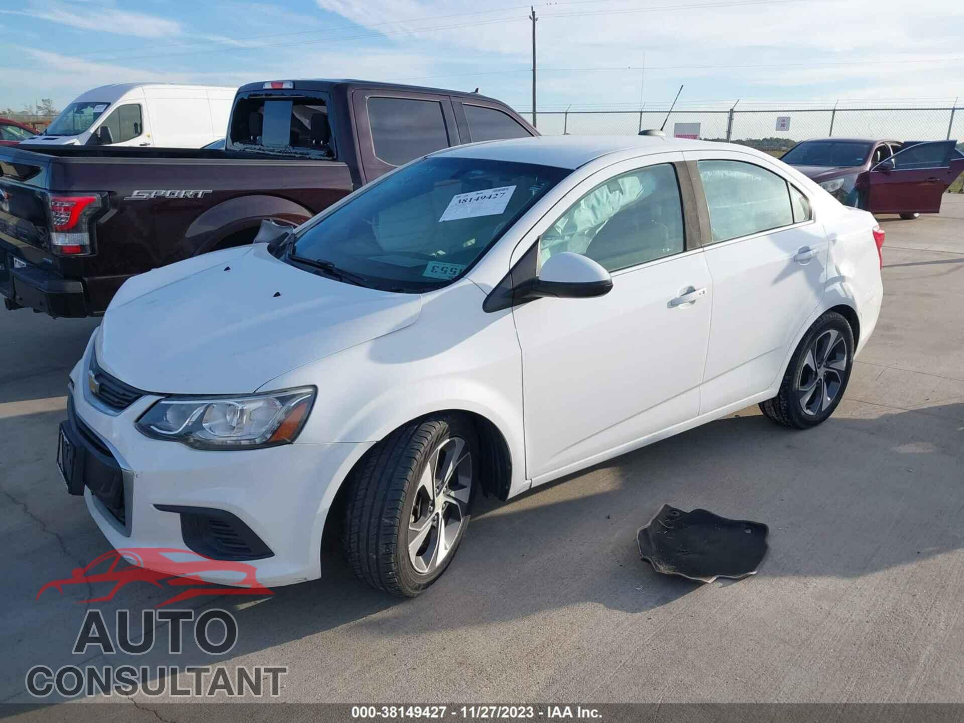 CHEVROLET SONIC 2017 - 1G1JF5SB3H4106258