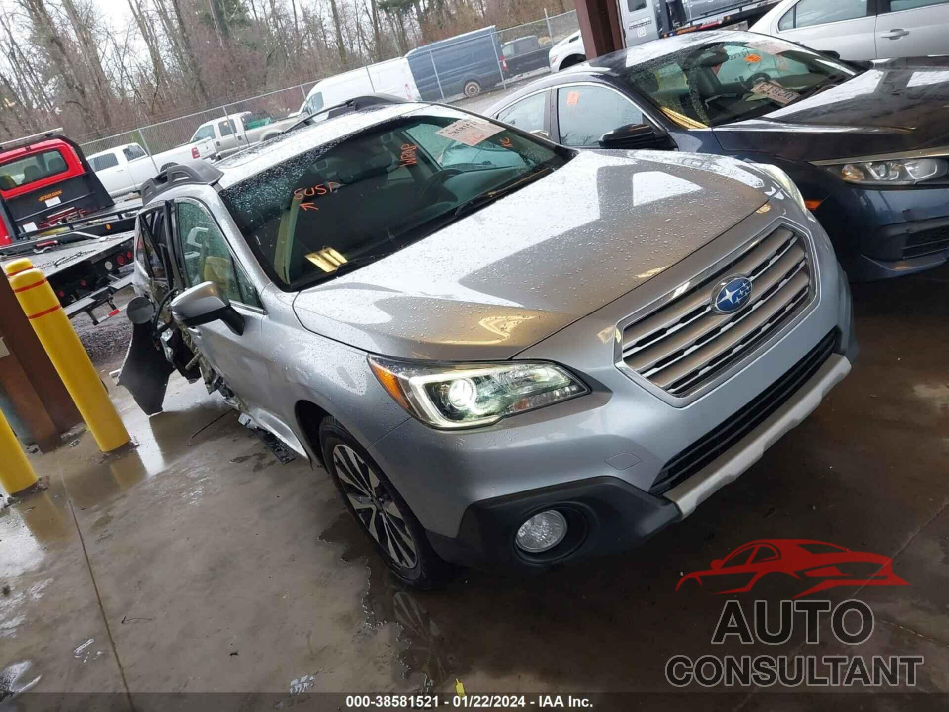 SUBARU OUTBACK 2017 - 4S4BSANC9H3343925