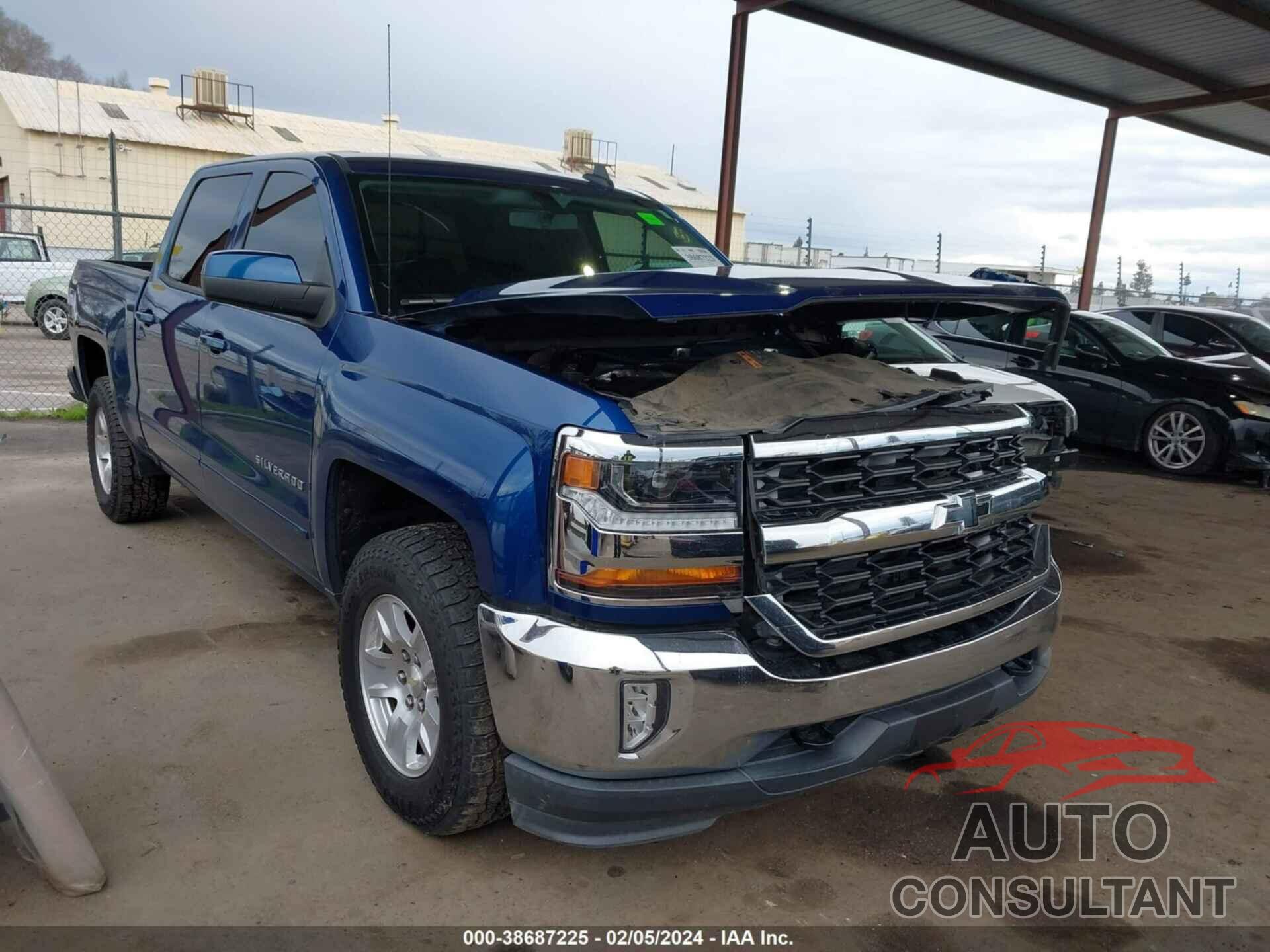 CHEVROLET SILVERADO 1500 2017 - 3GCUKREC5HG268052