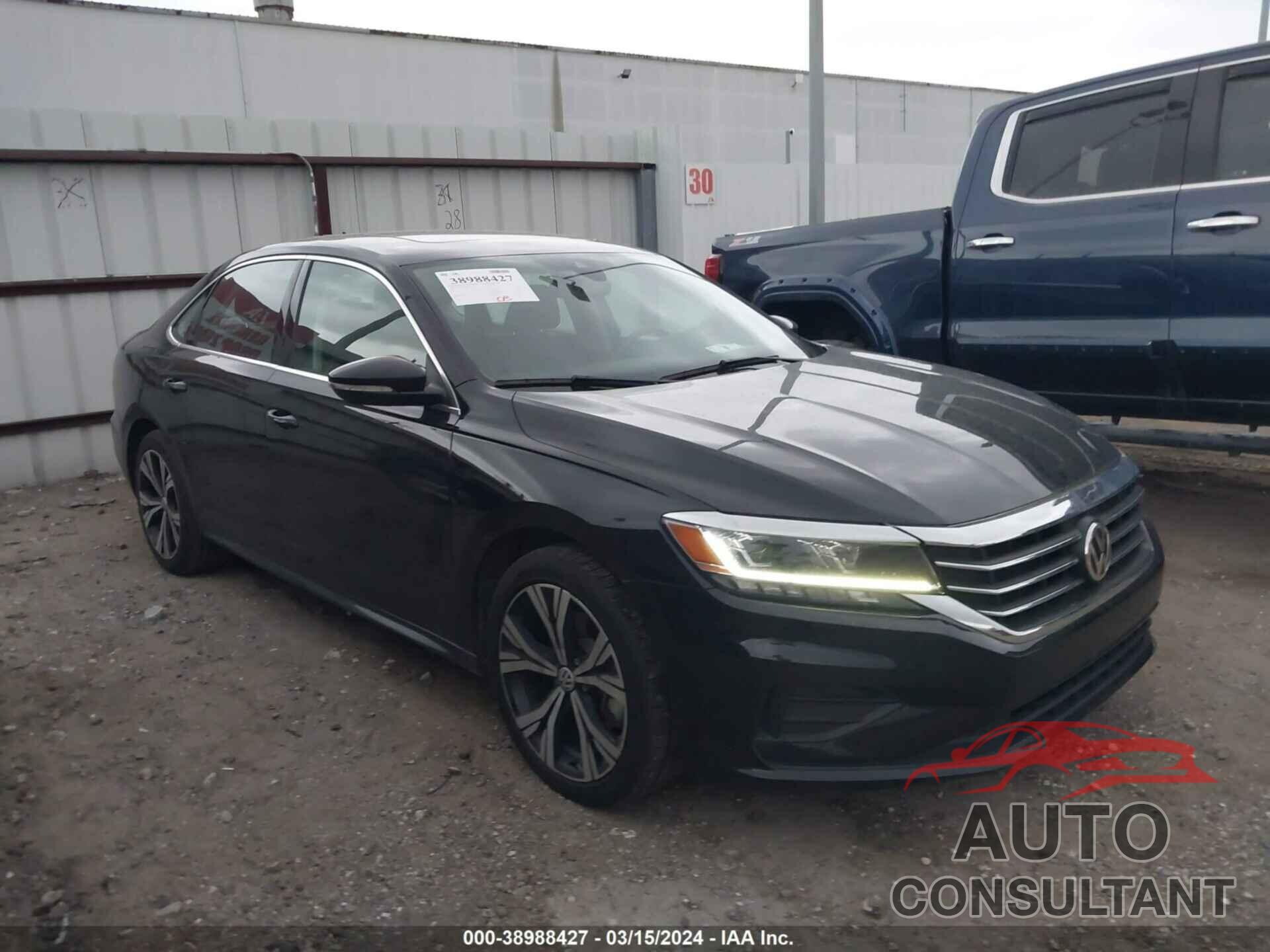 VOLKSWAGEN PASSAT 2022 - 1VWSA7A31NC004102