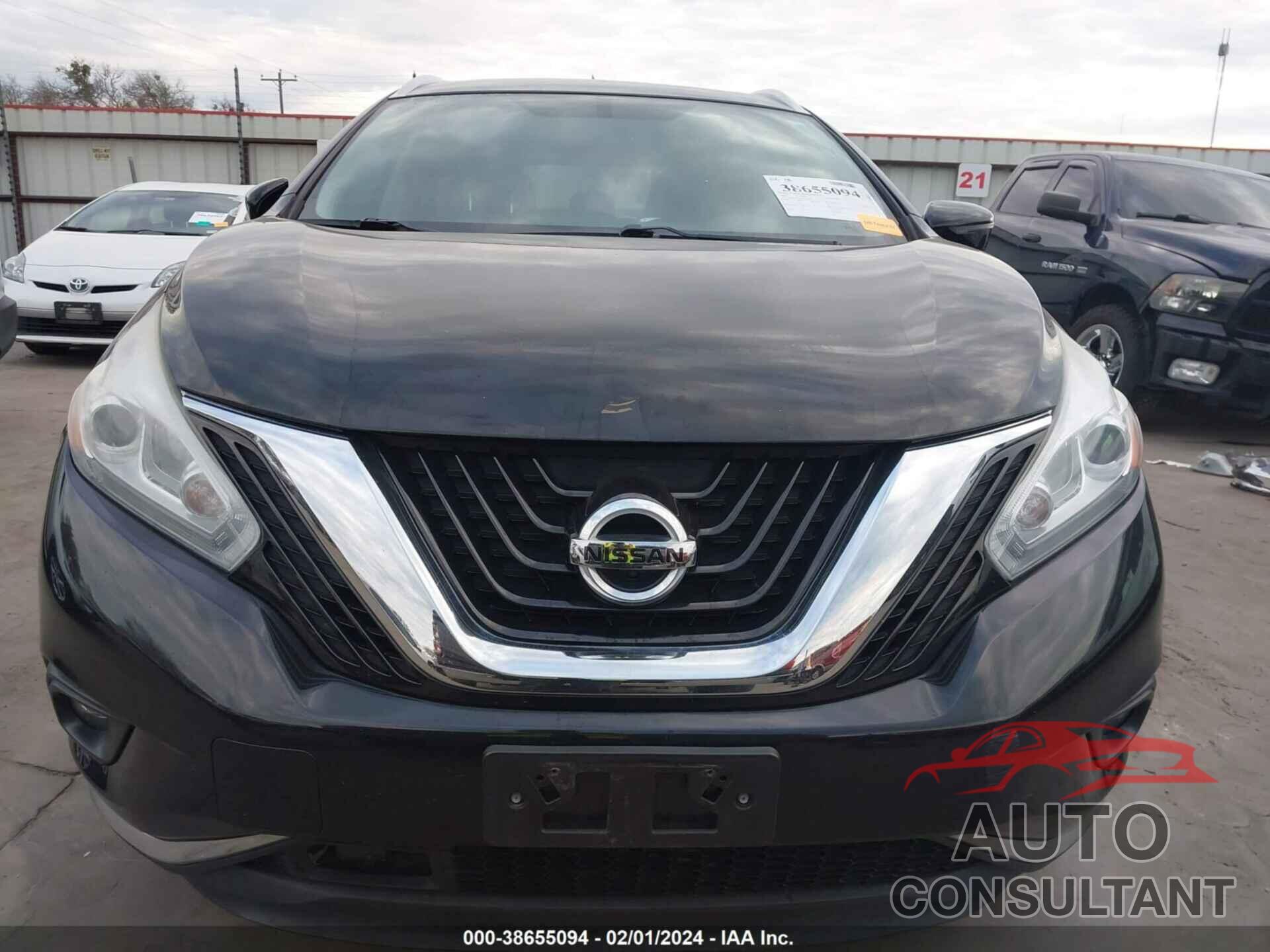 NISSAN MURANO 2016 - 5N1AZ2MG3GN112166