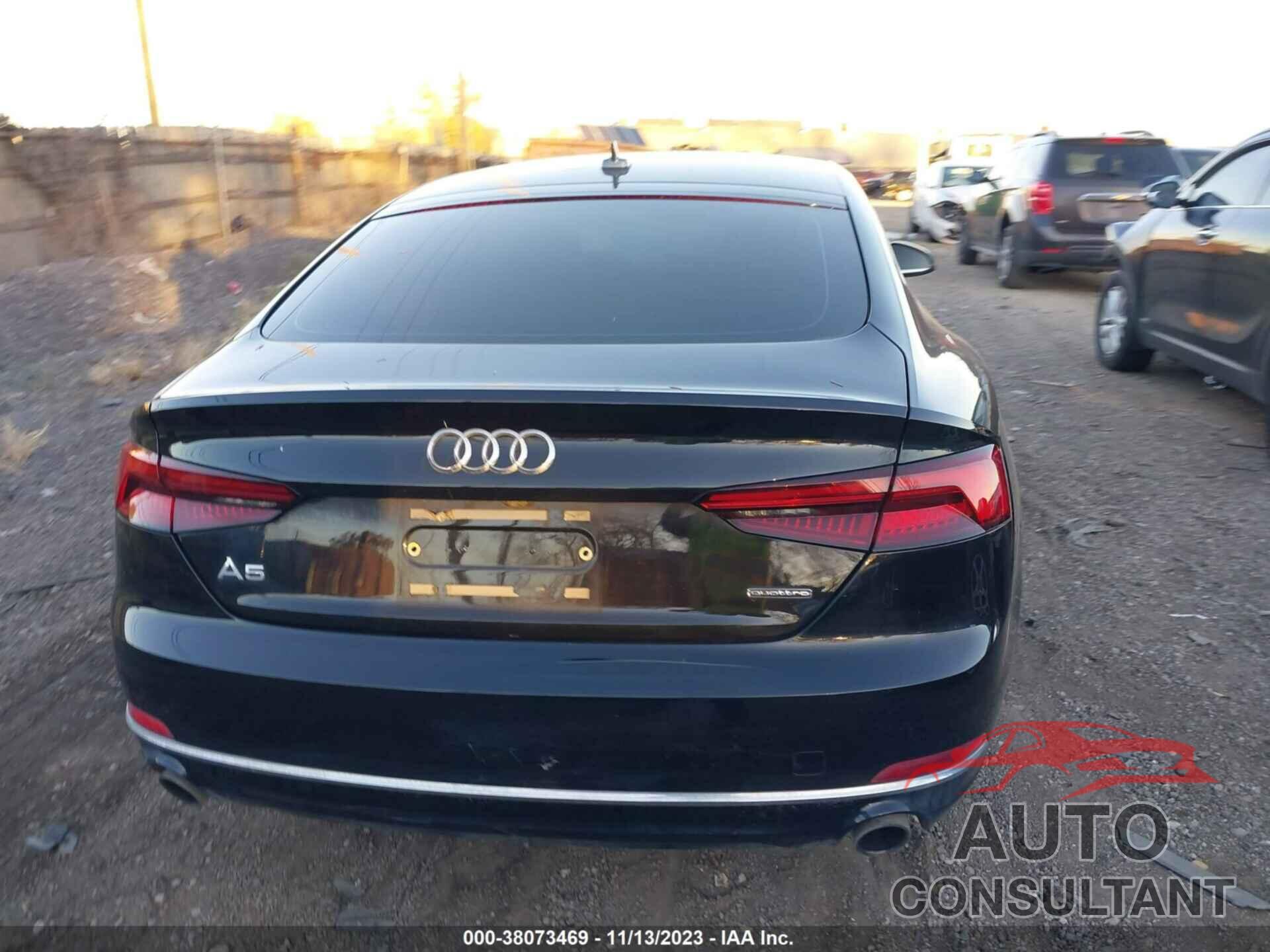 AUDI A5 SPORTBACK 2019 - WAUANCF55KA022970