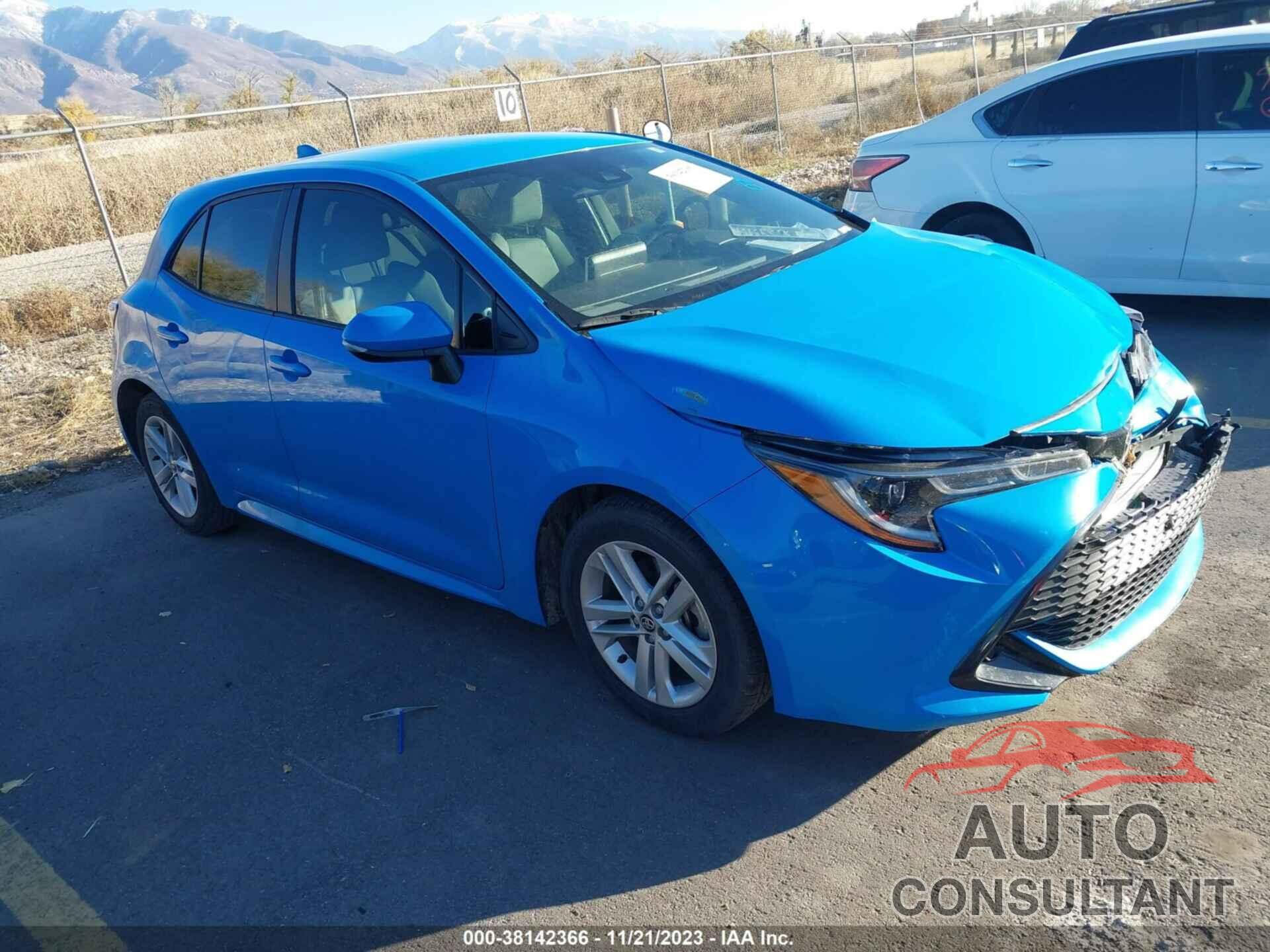 TOYOTA COROLLA 2022 - JTND4MBE9N3178805