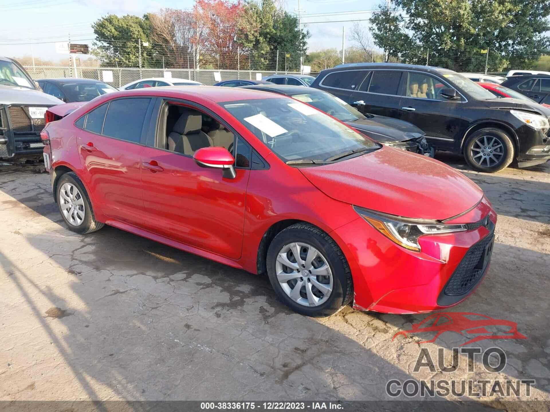 TOYOTA COROLLA 2021 - JTDEPMAE8MJ124374