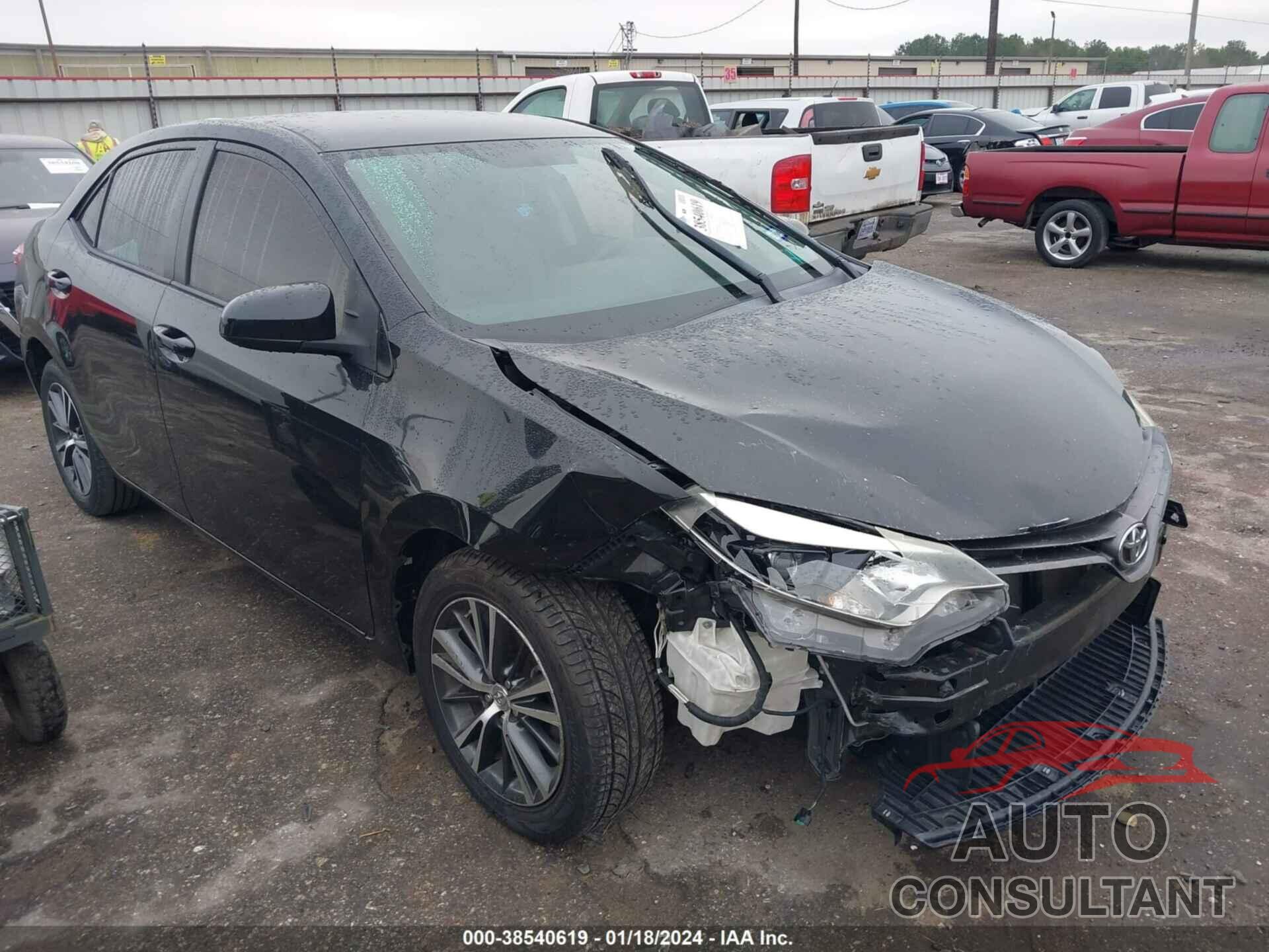 TOYOTA COROLLA 2016 - 2T1BURHE2GC540449