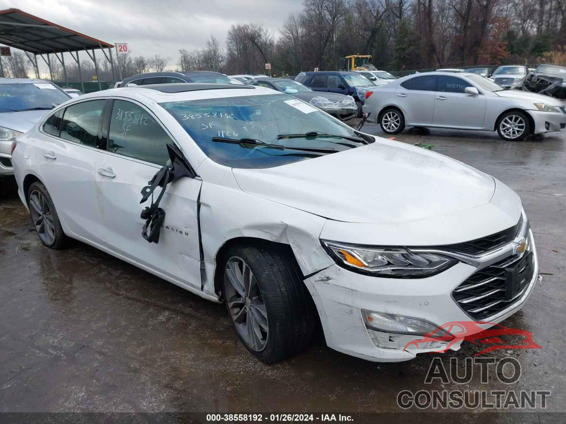 CHEVROLET MALIBU 2020 - 1G1ZE5SX9LF017907