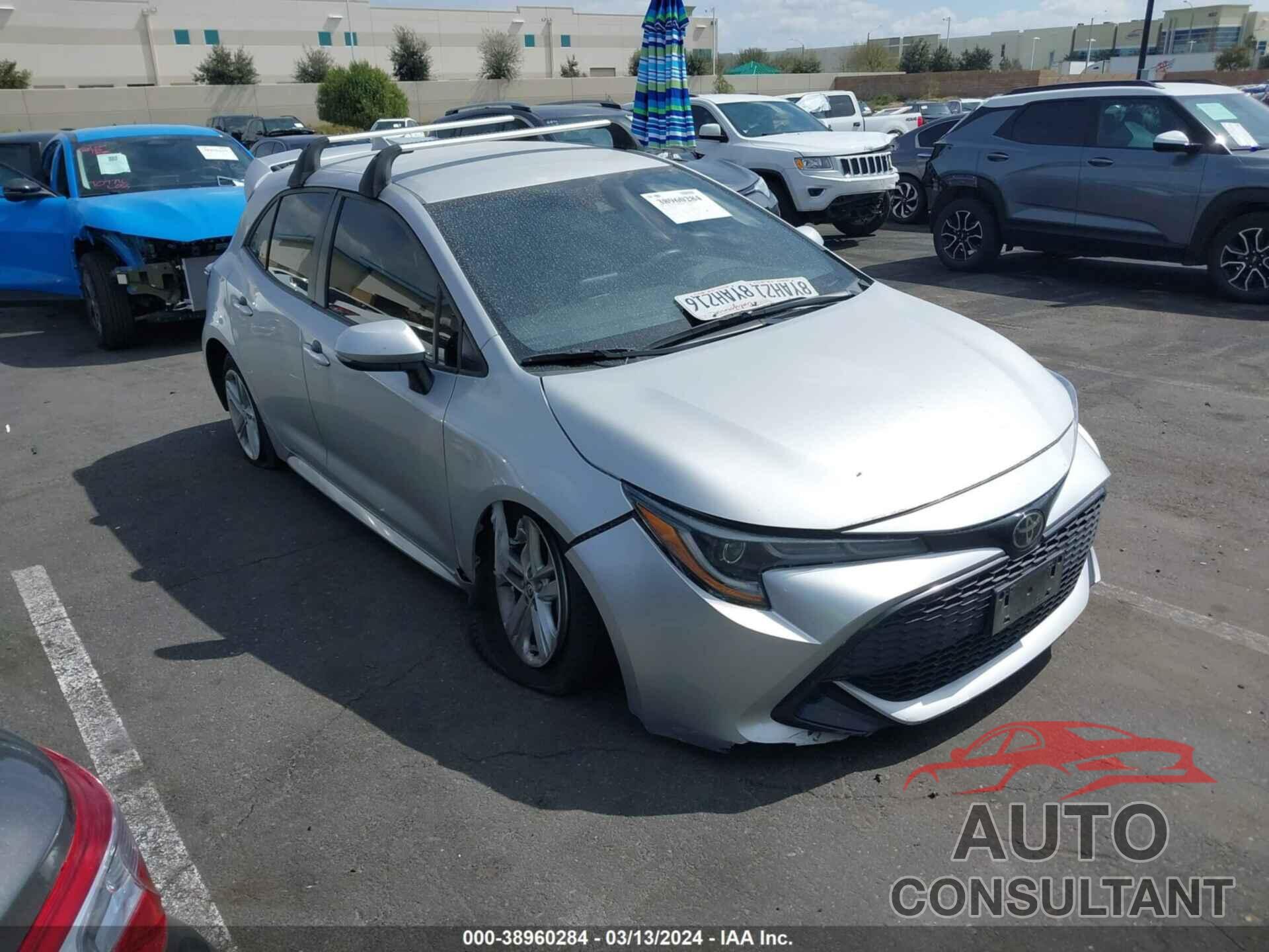 TOYOTA COROLLA 2022 - JTND4MBEXN3147336