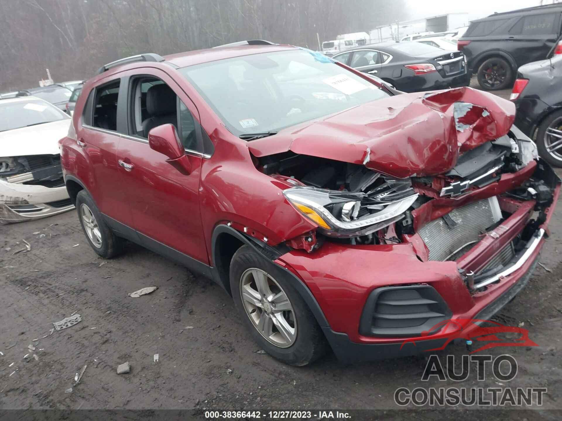 CHEVROLET TRAX 2019 - 3GNCJPSB5KL247691