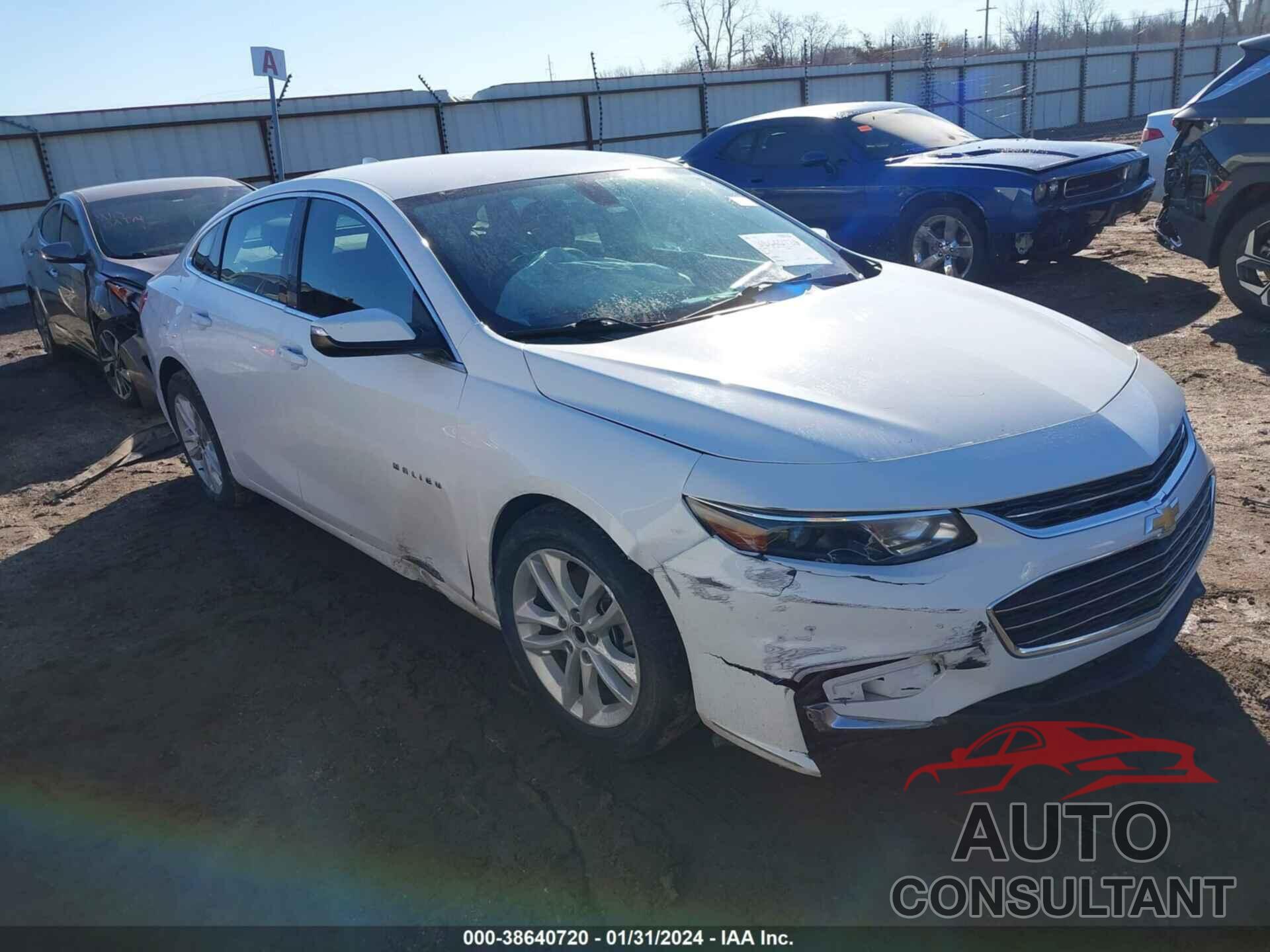 CHEVROLET MALIBU 2018 - 1G1ZD5STXJF245086