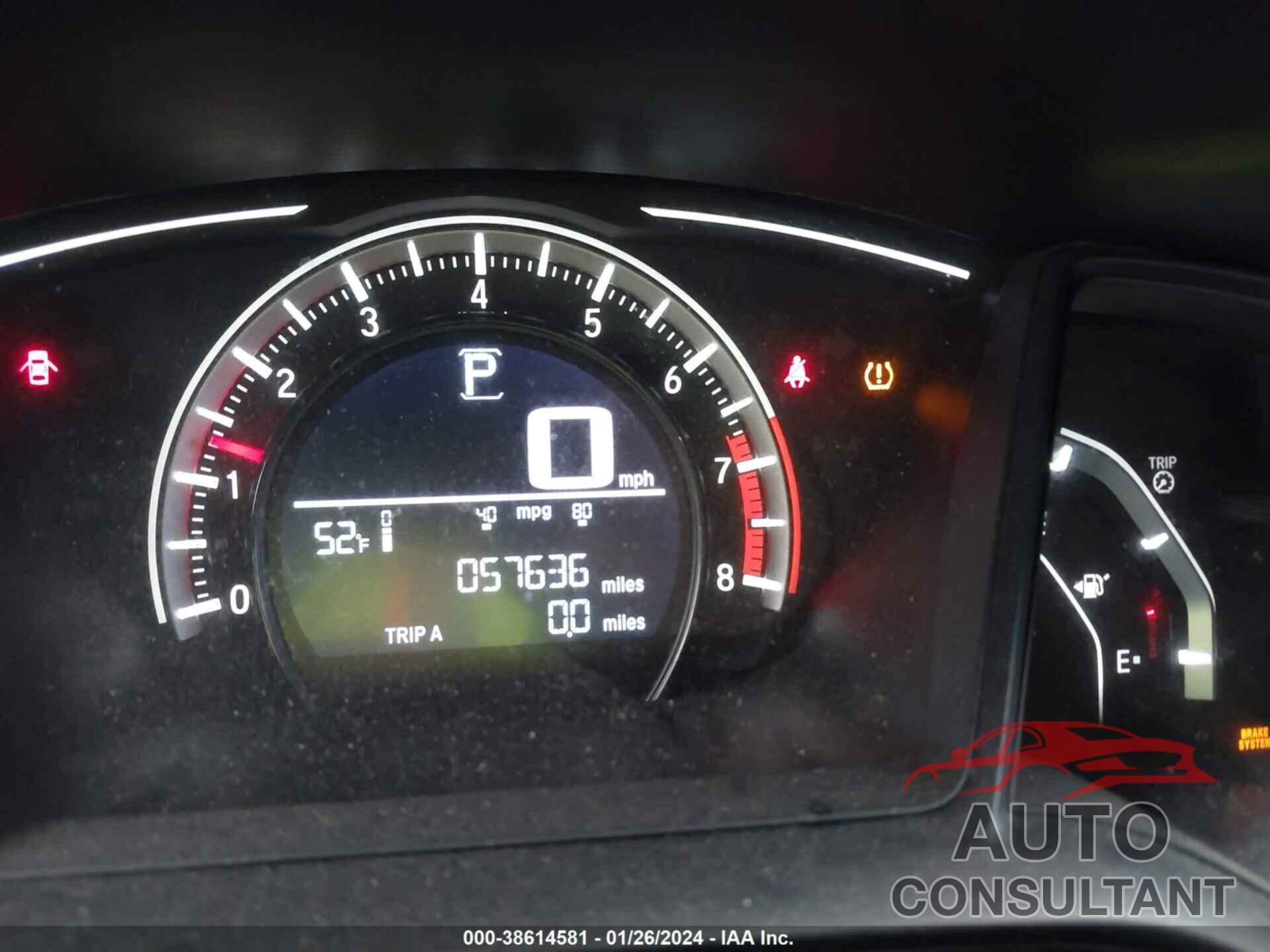 HONDA CIVIC 2017 - 2HGFC2F5XHH565039