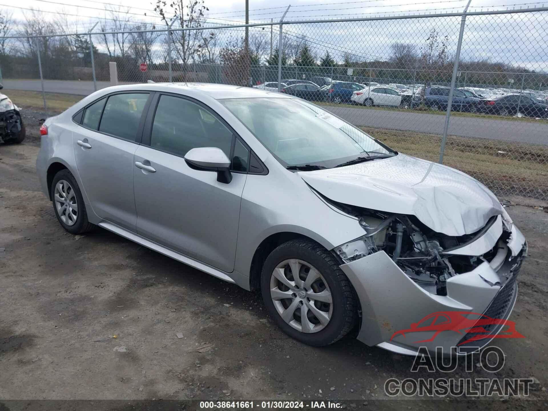 TOYOTA COROLLA 2020 - JTDEPRAE6LJ041392