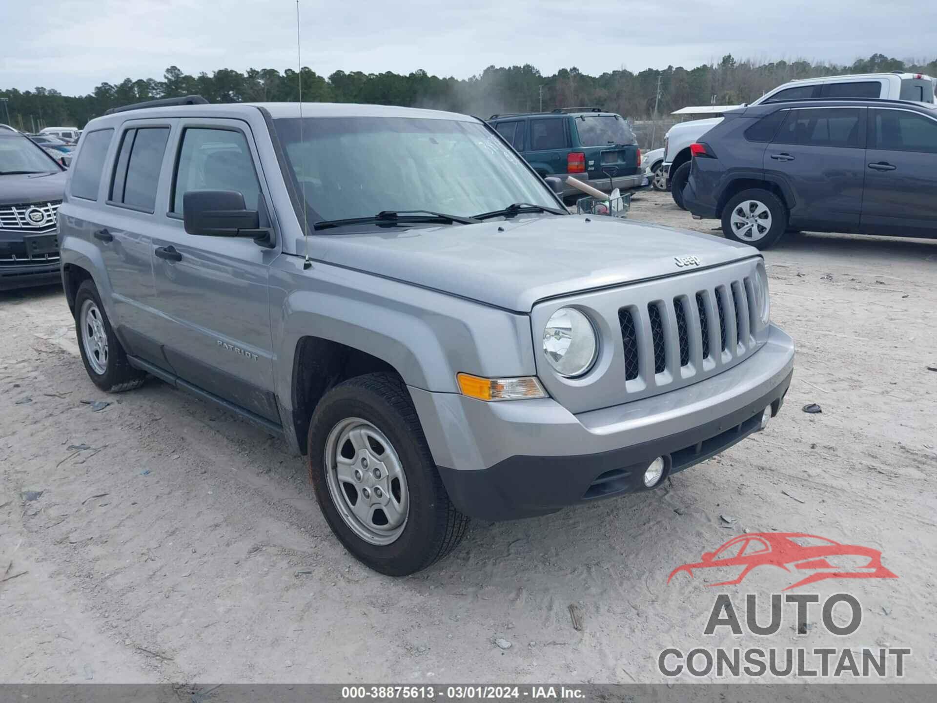 JEEP PATRIOT 2017 - 1C4NJPBA4HD101905