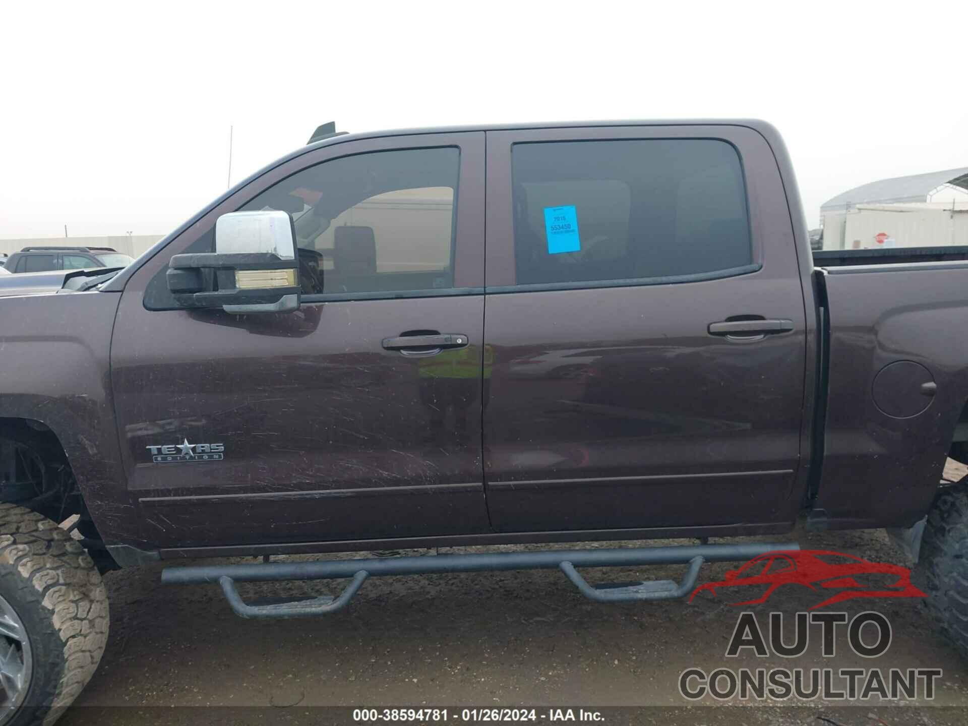 CHEVROLET SILVERADO 2016 - 3GCPCREC3GG220350