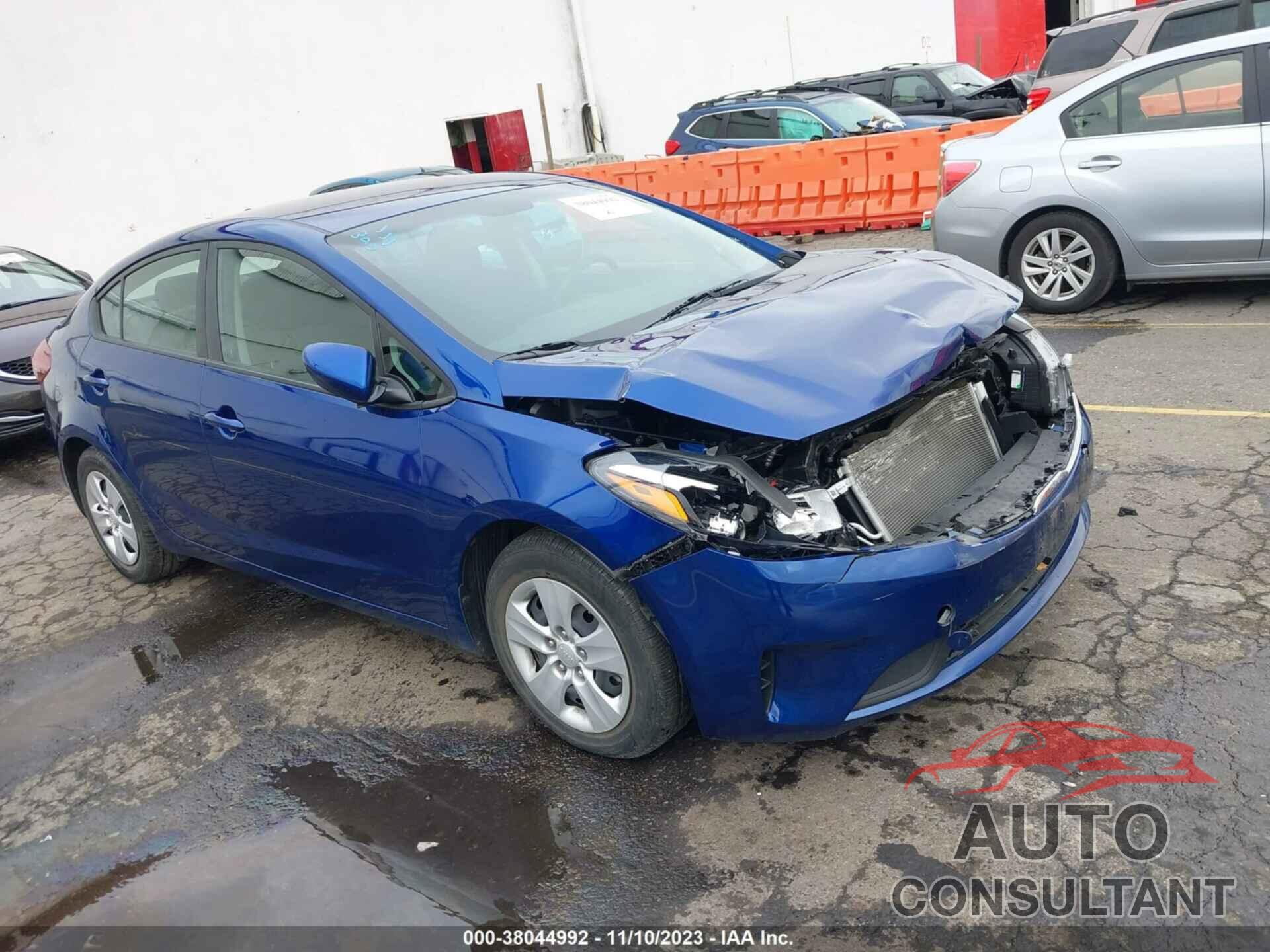 KIA FORTE 2017 - 3KPFK4A77HE120260